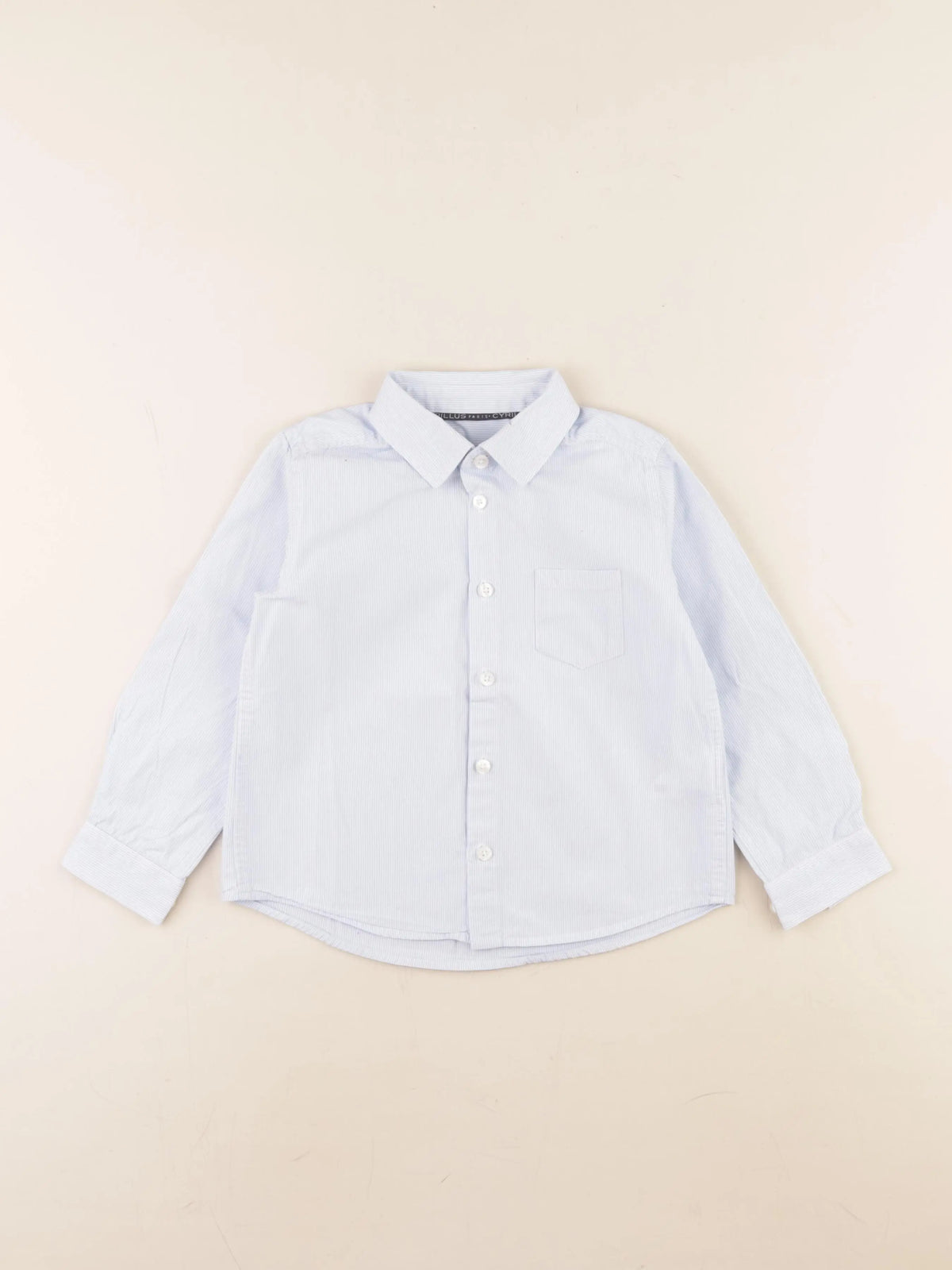 Cyrillus - chemise bleu - 4 ans