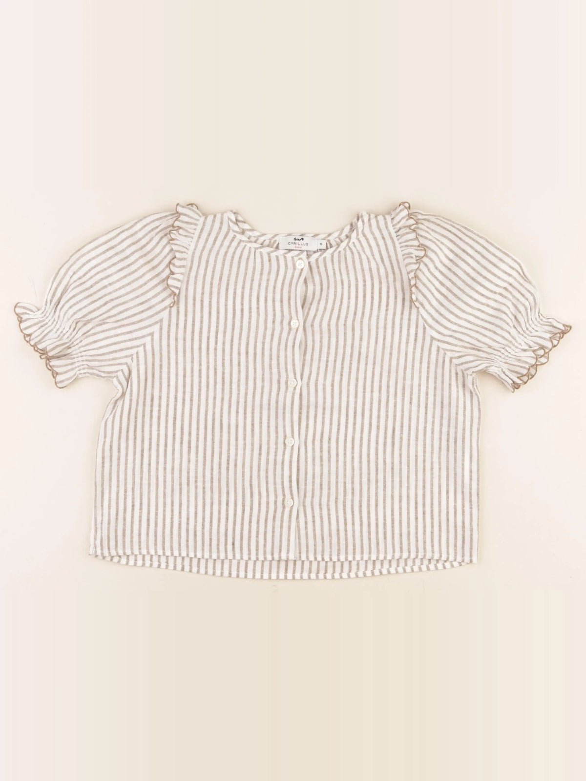 Cyrillus - chemise multicolore - 6 ans