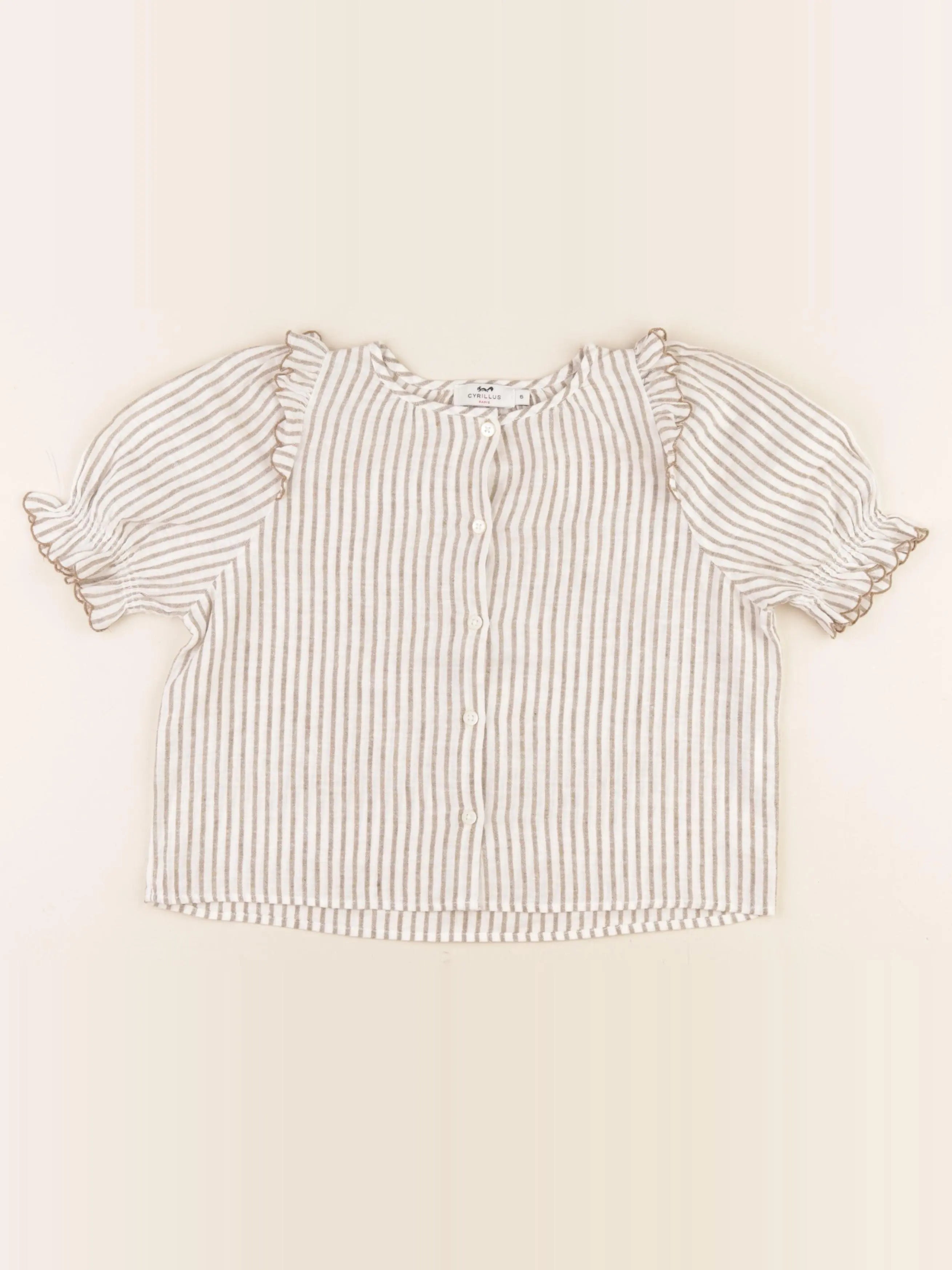 Cyrillus - chemise multicolore - 6 ans