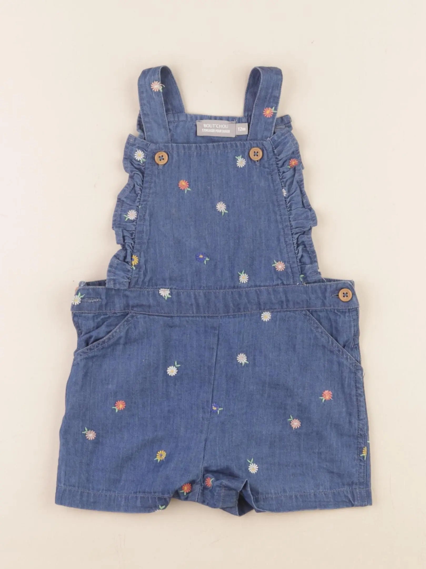 Boutchou - salopette bleu - 2 ans