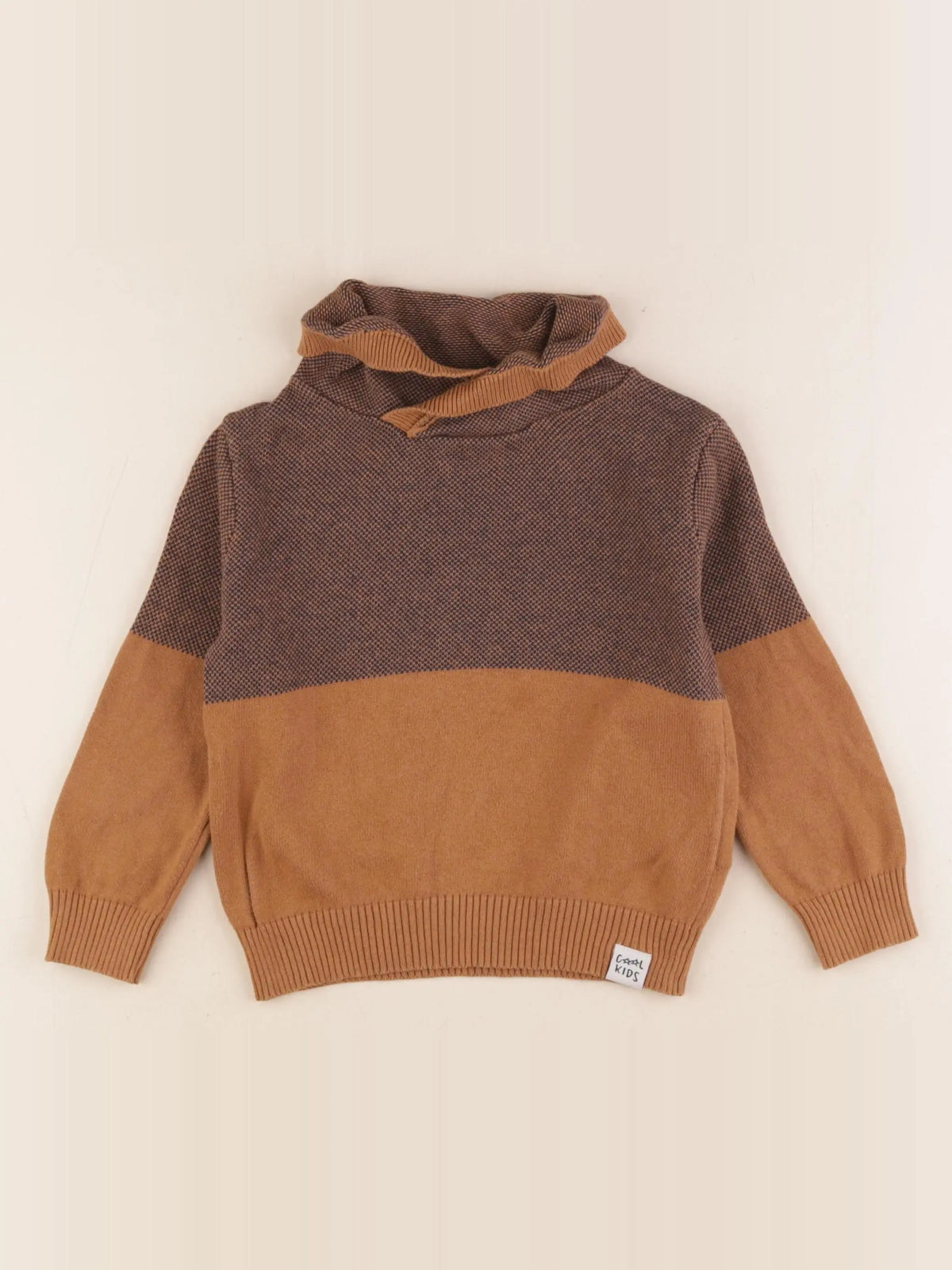 Vertbaudet - pull marron - 3 ans