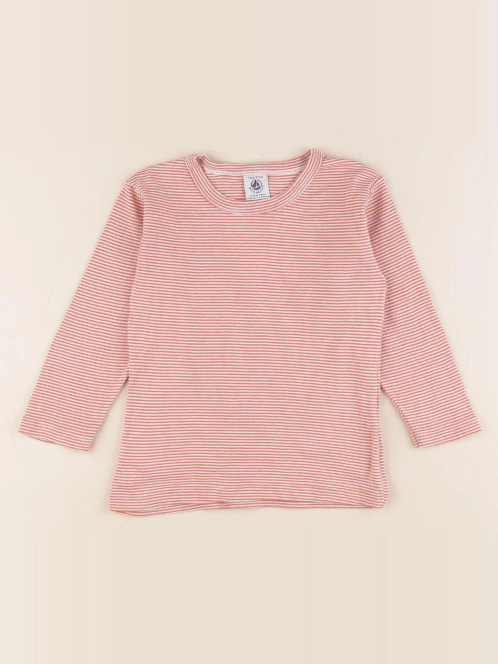 Vertbaudet - maillot de corps rouge - 3 ans