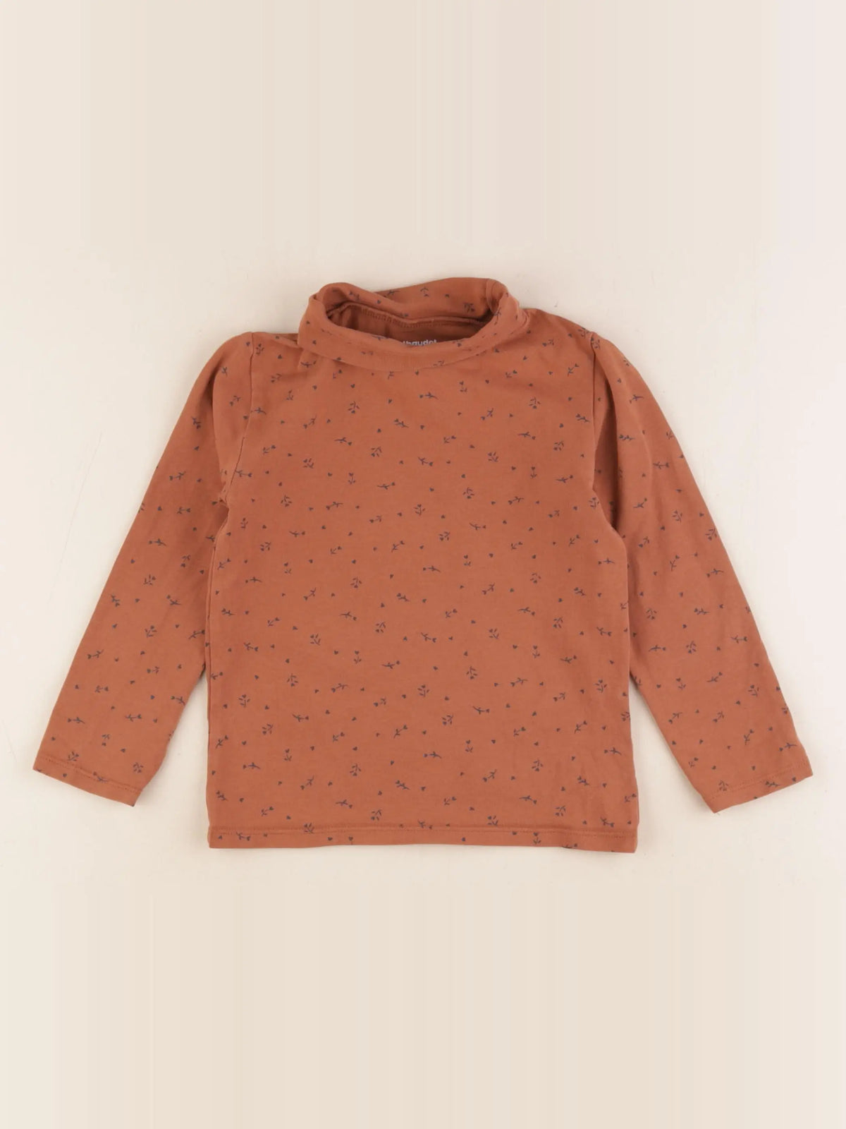 Vertbaudet - sous-pull marron - 3 ans