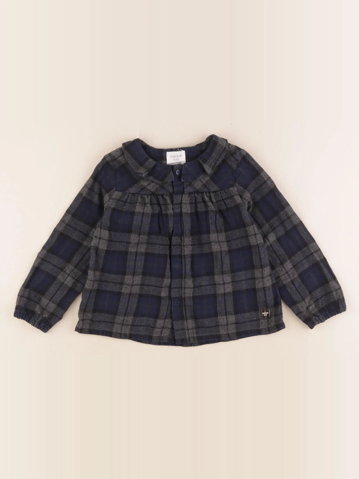 Carrément Beau - chemise multicolore - 3 ans