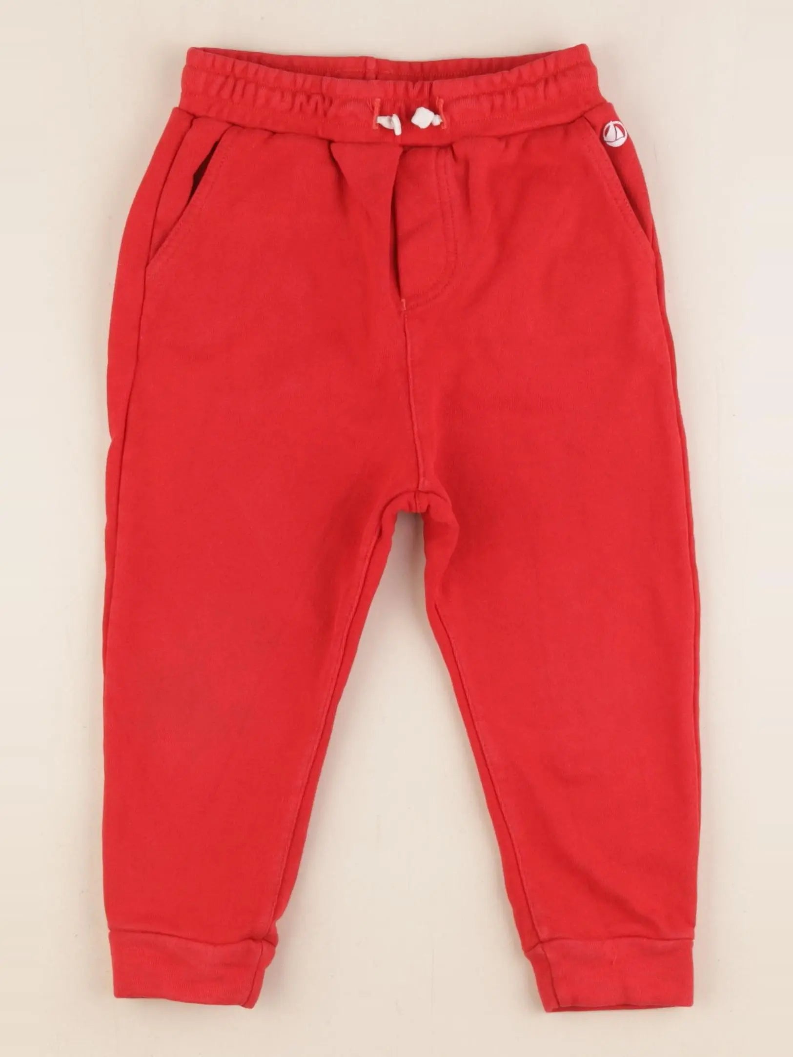 Petit Bateau - jogging rouge - 3 ans