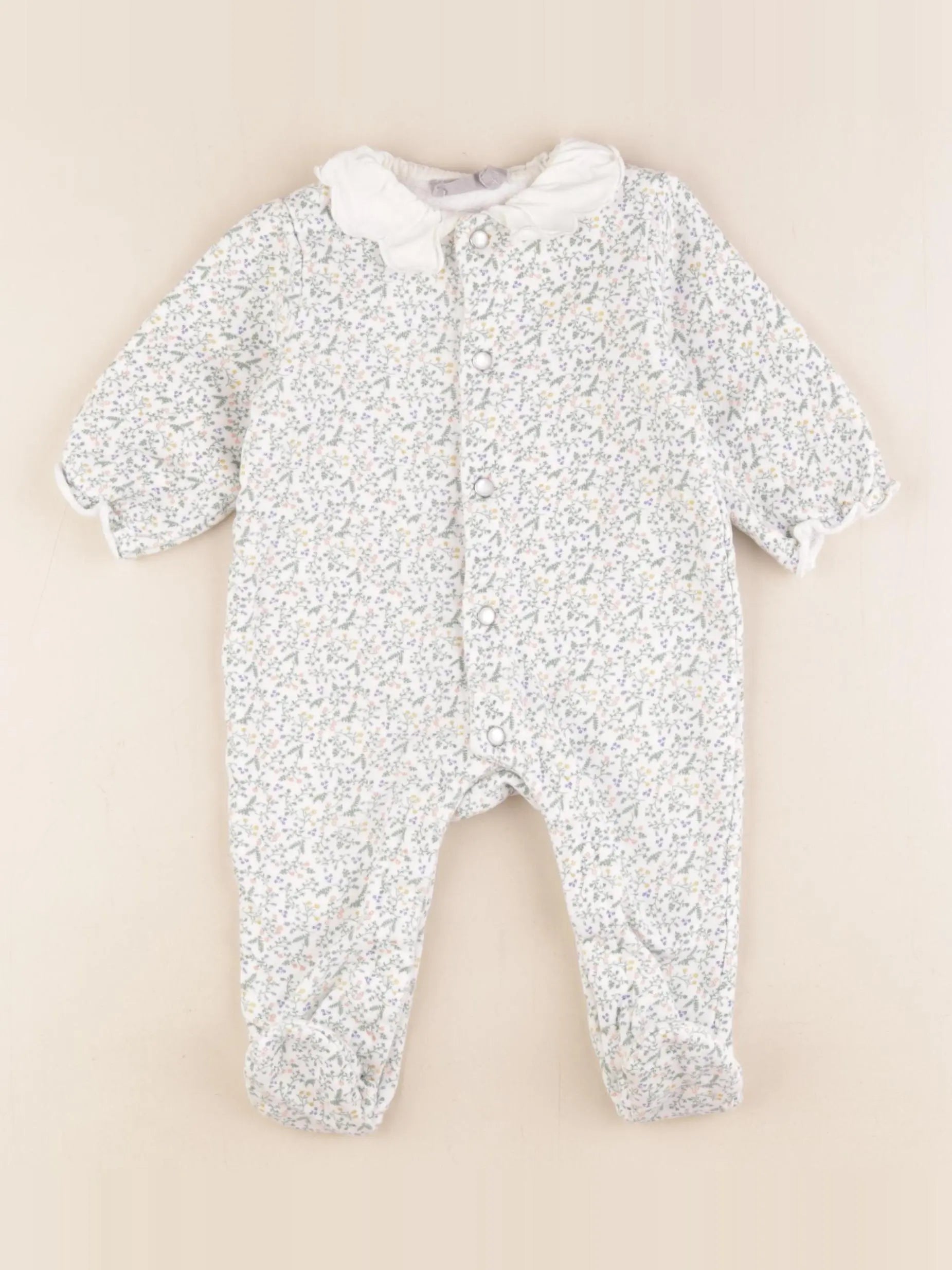 Boutchou - pyjama coton multicolore - 6 mois