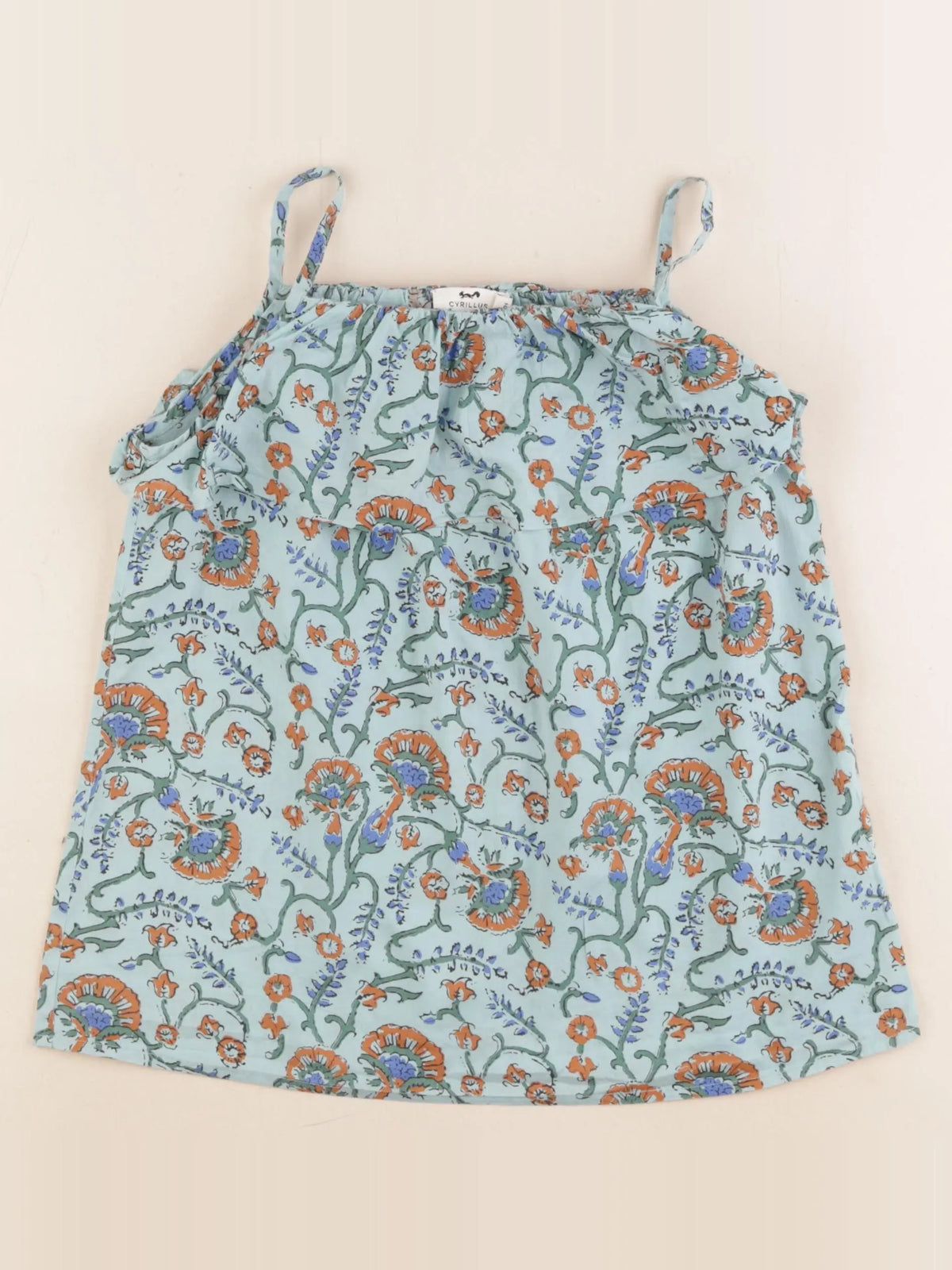 Cyrillus - blouse vert - 10 ans