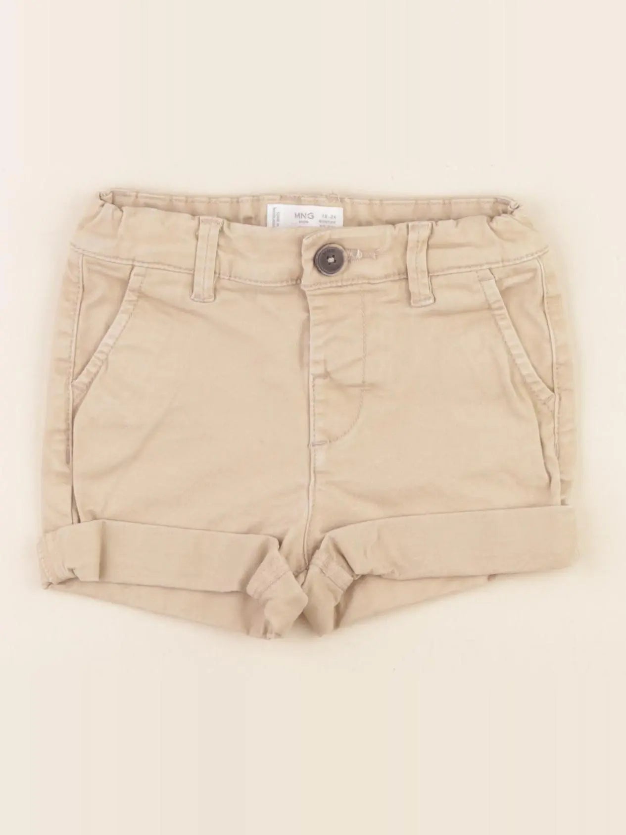 Mango - short beige - 18/24 mois