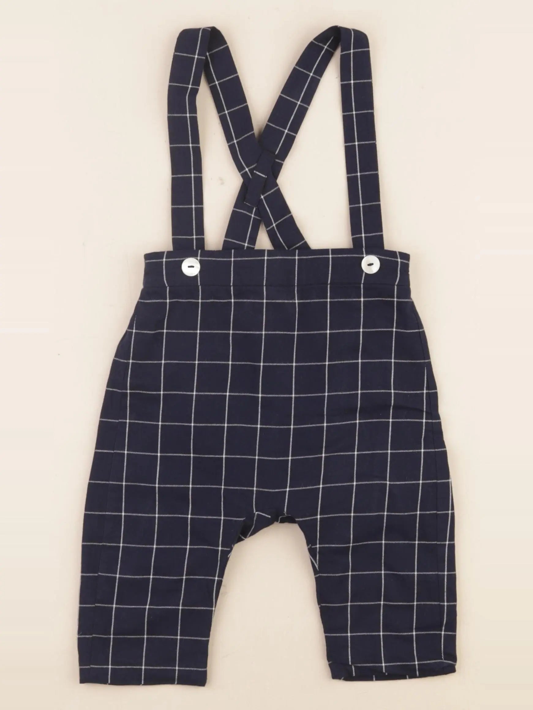 Jacadi - pantalon bleu - 12 mois