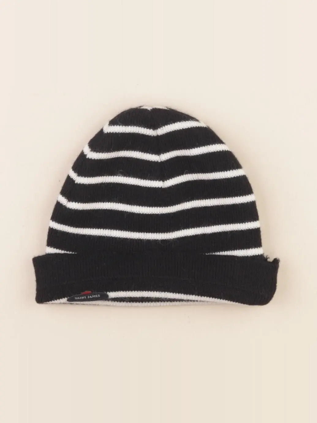 Saint James - bonnet bleu, blanc - 0/3 mois