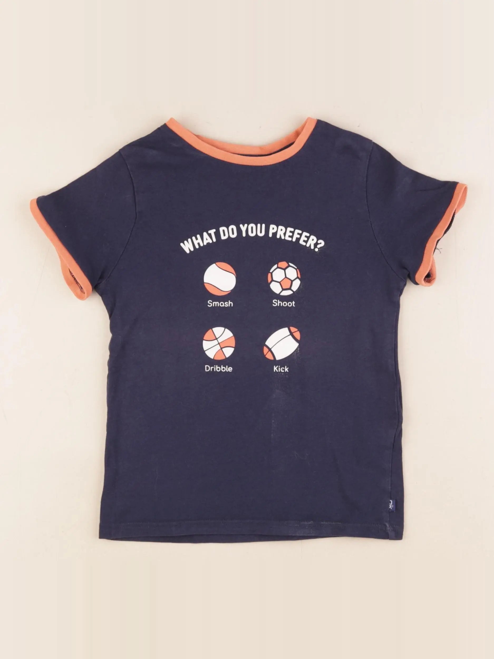 Okaidi - tee-shirt bleu - 4 ans