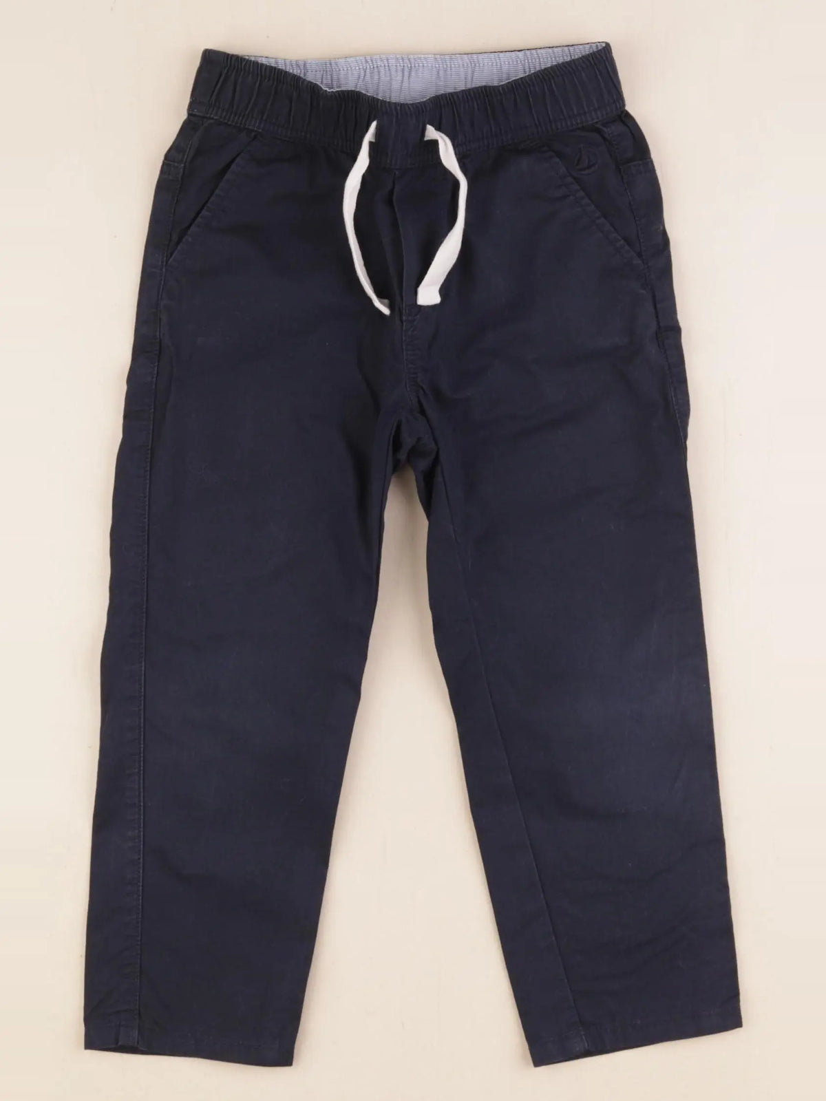 Petit Bateau - pantalon bleu - 3 ans