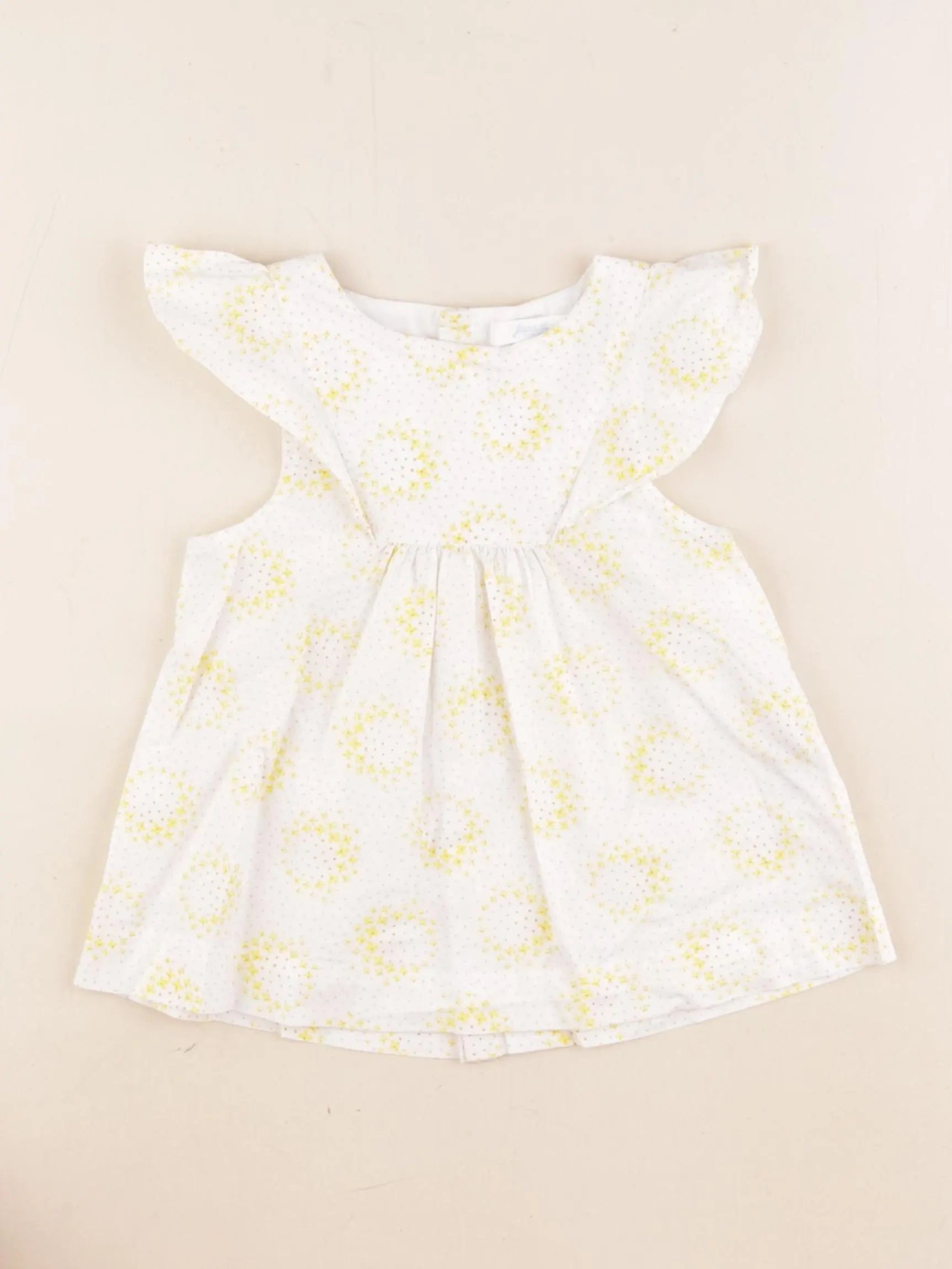 Jacadi - blouse jaune - 36 mois