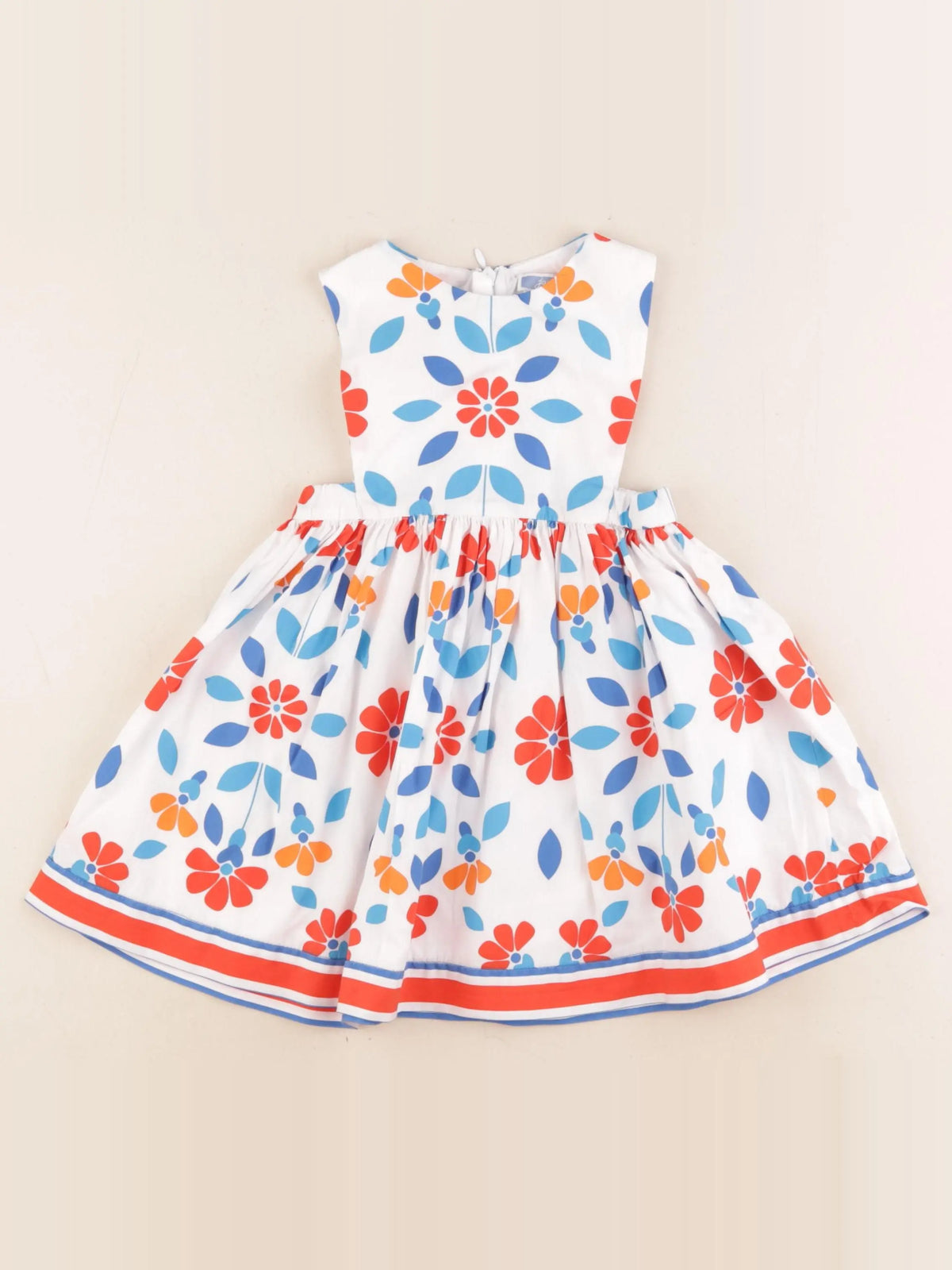 Jacadi - robe blanc, multicolore - 36 mois