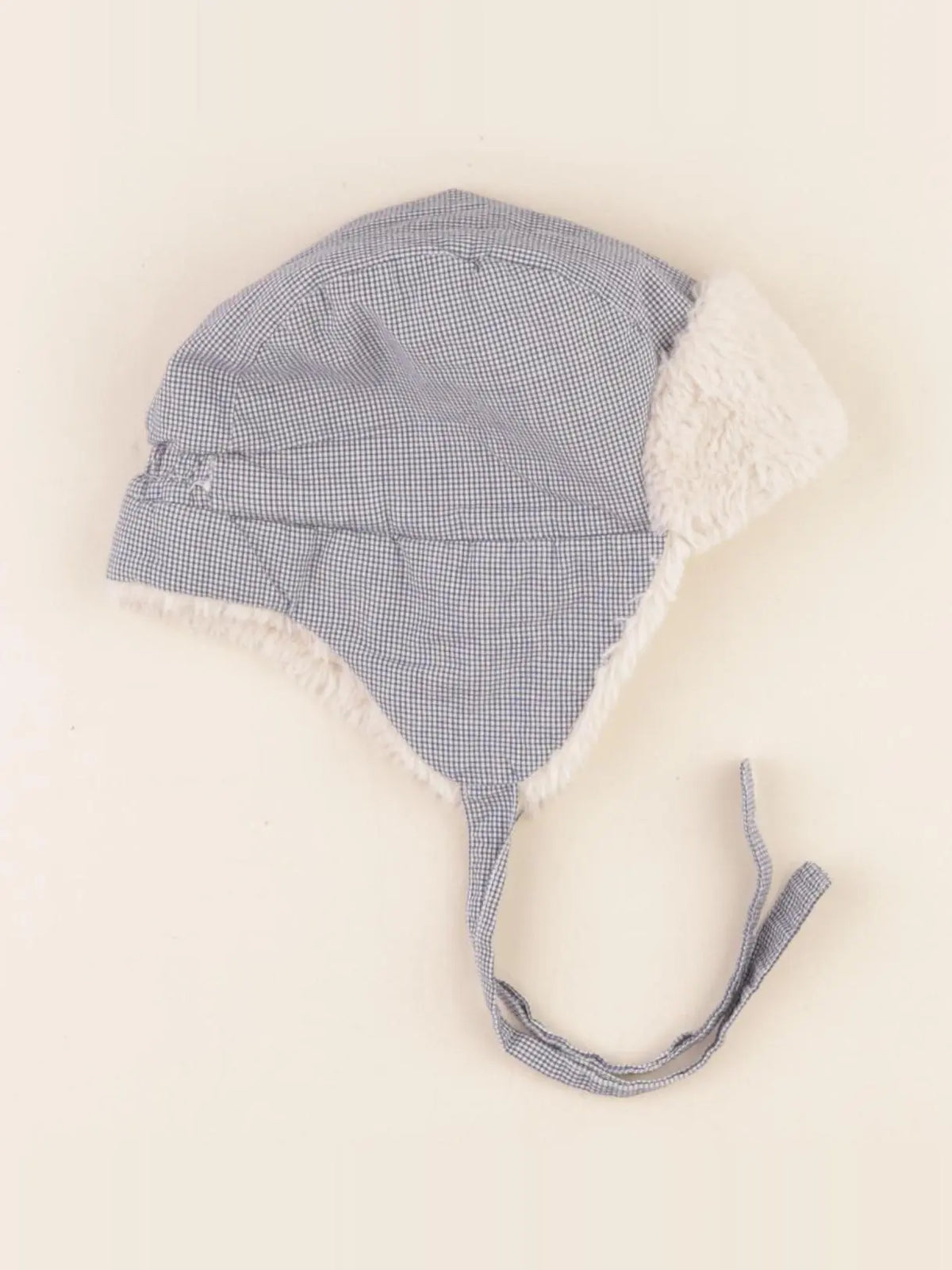 Jacadi - bonnet bleu, marron - 12 mois