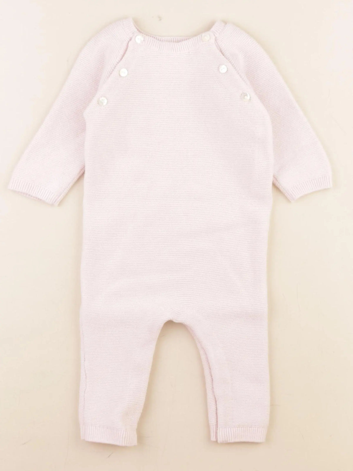 Jacadi - combinaison rose - 6 mois