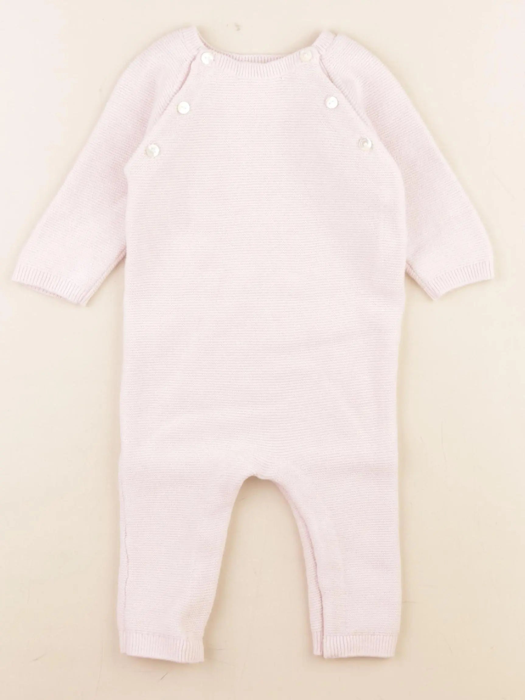 Jacadi - combinaison rose - 6 mois