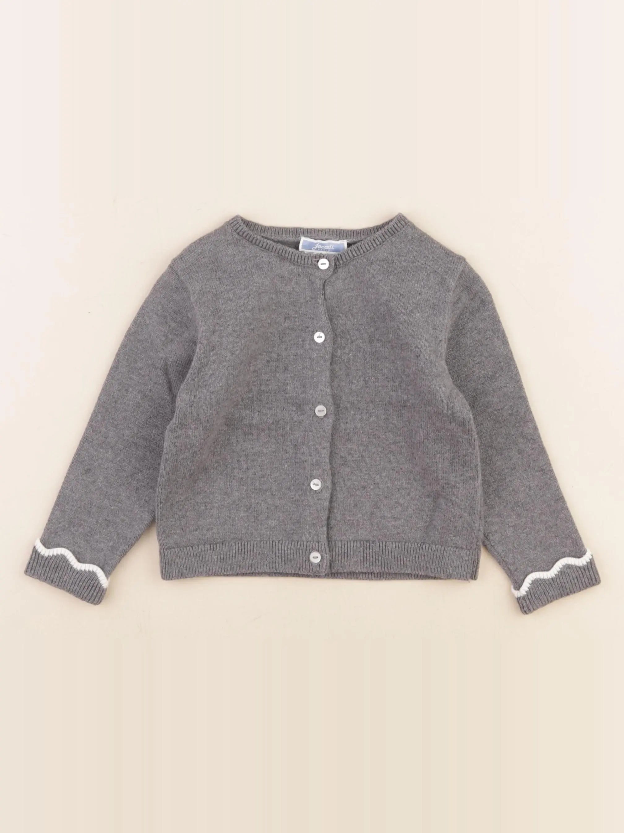 Jacadi - gilet gris - 24 mois