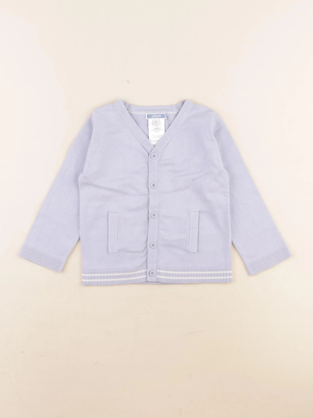 Jacadi - gilet bleu - 36 mois