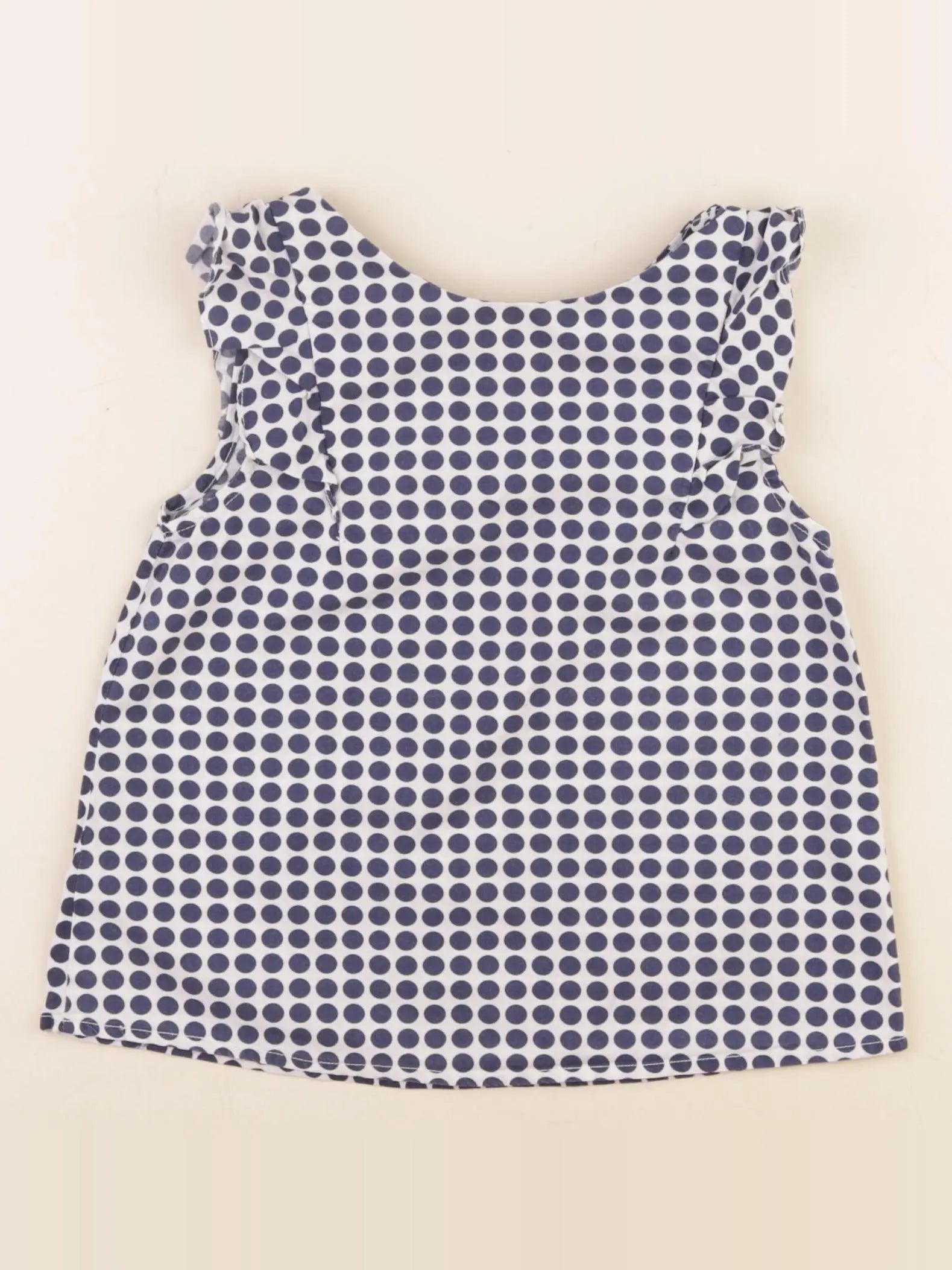 Jacadi - blouse bleu, blanc - 4 ans
