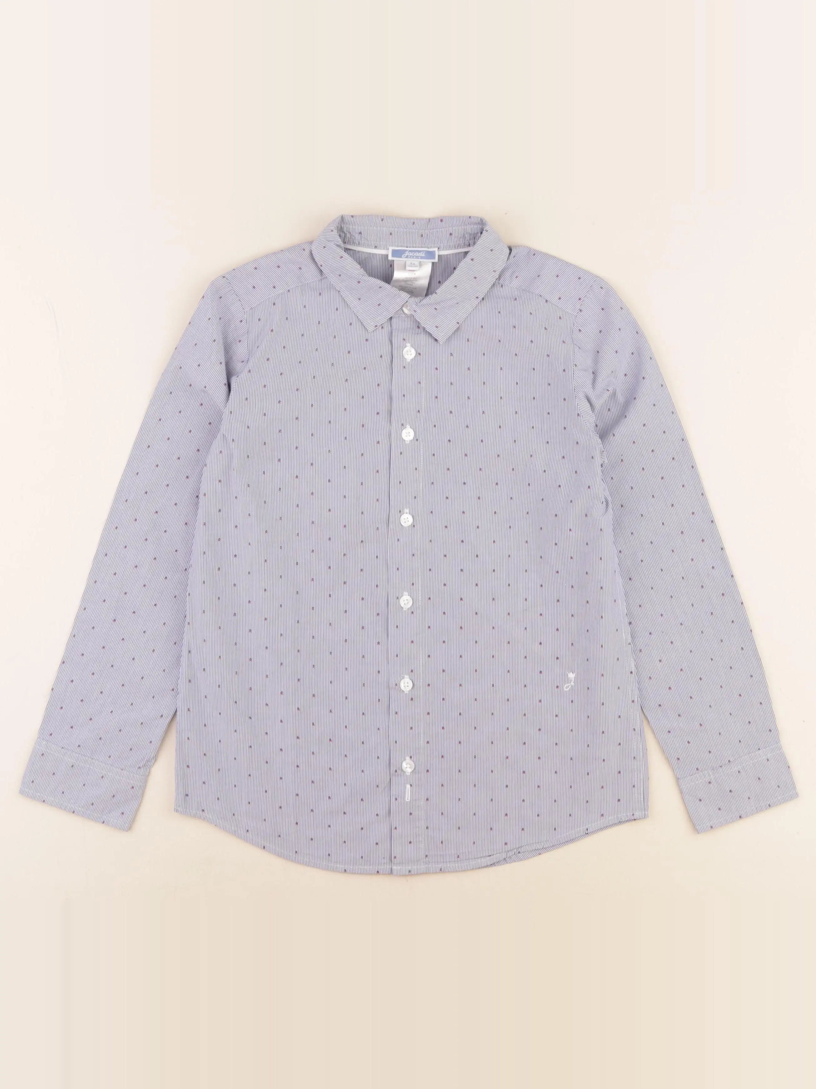 Jacadi - chemise bleu - 8 ans