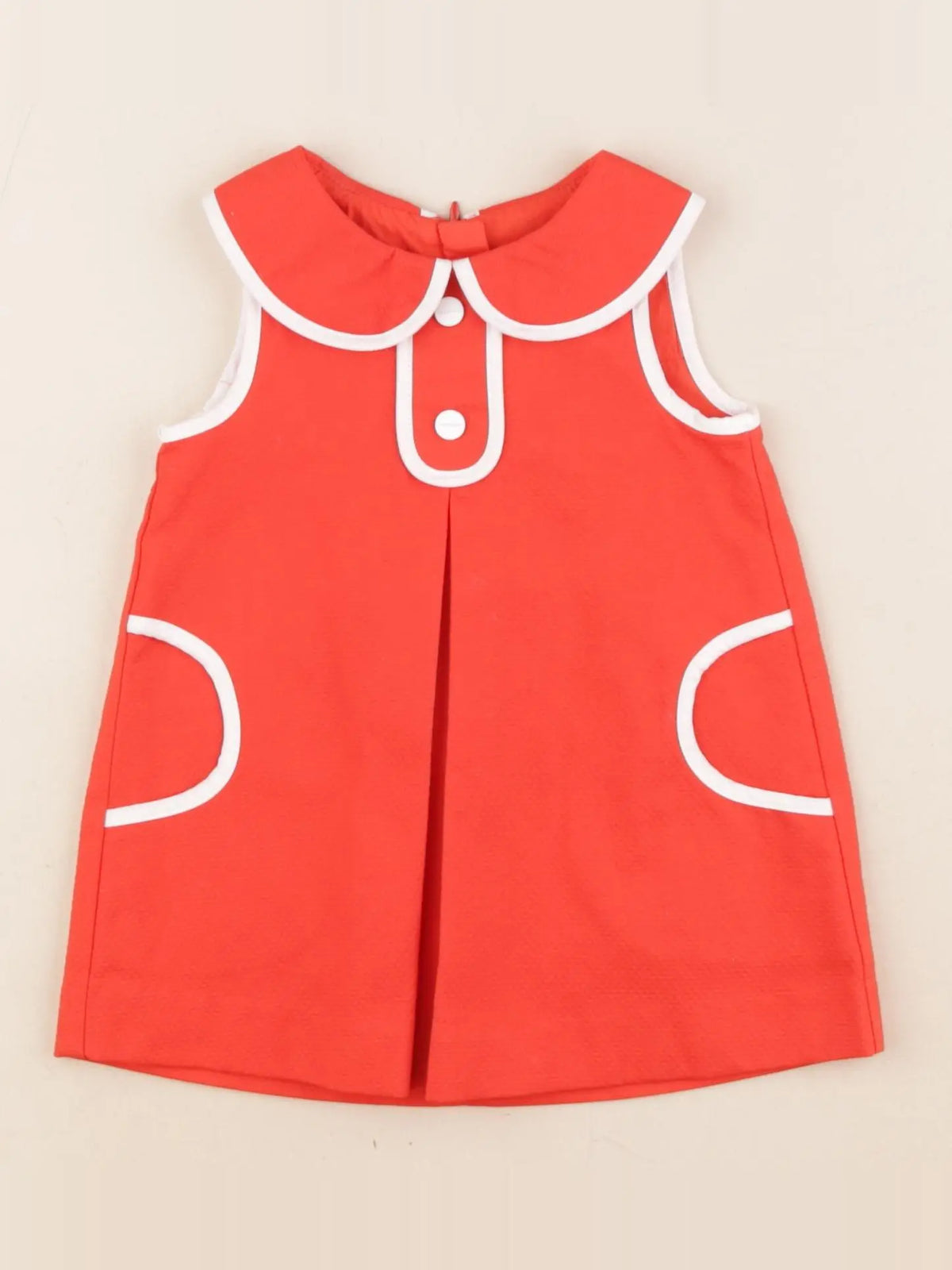 Jacadi - robe rouge - 6 mois