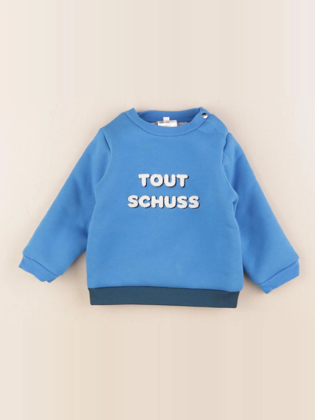 Jacadi - sweat bleu - 18 mois