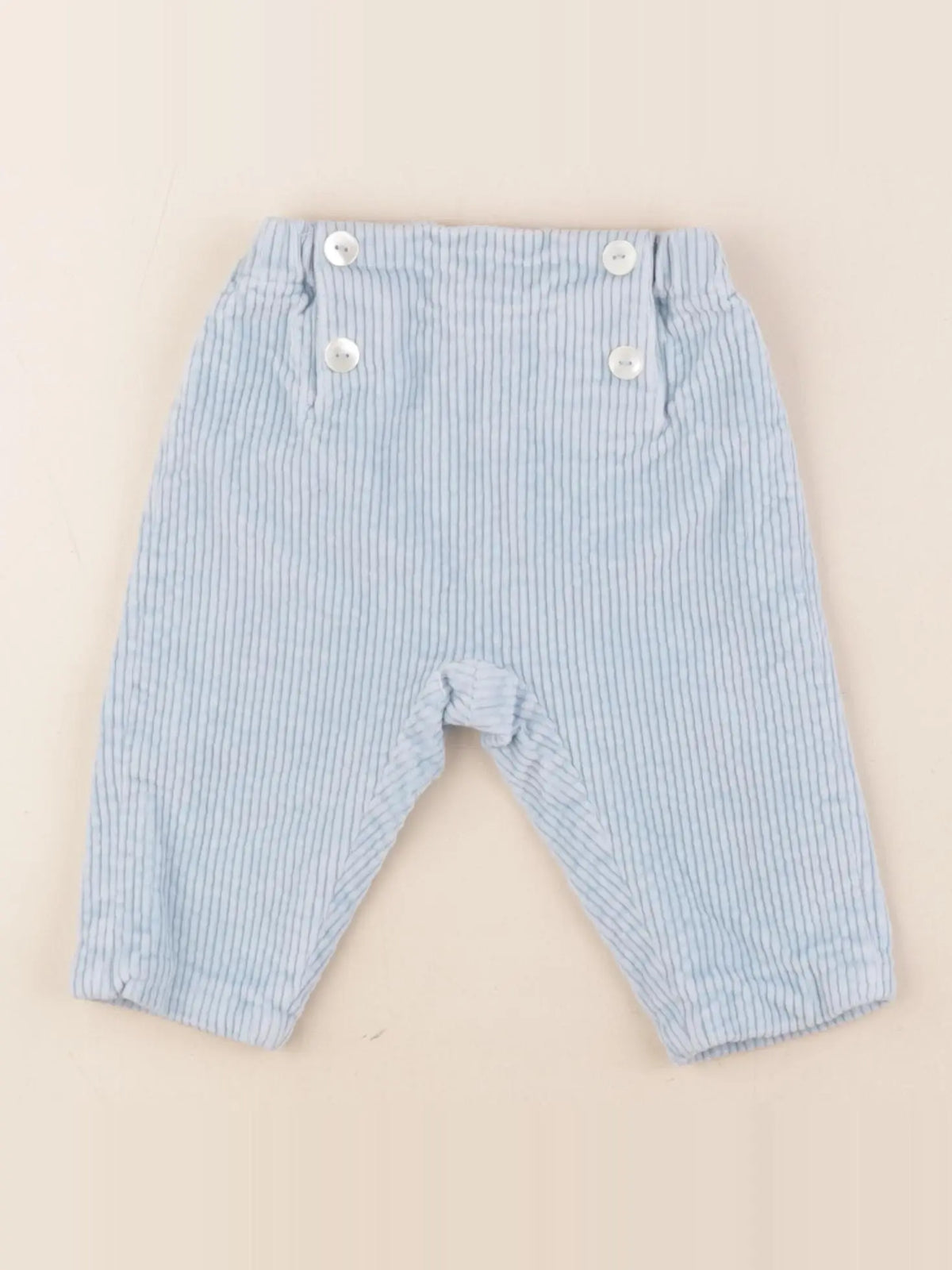Jacadi - pantalon bleu - 6 mois