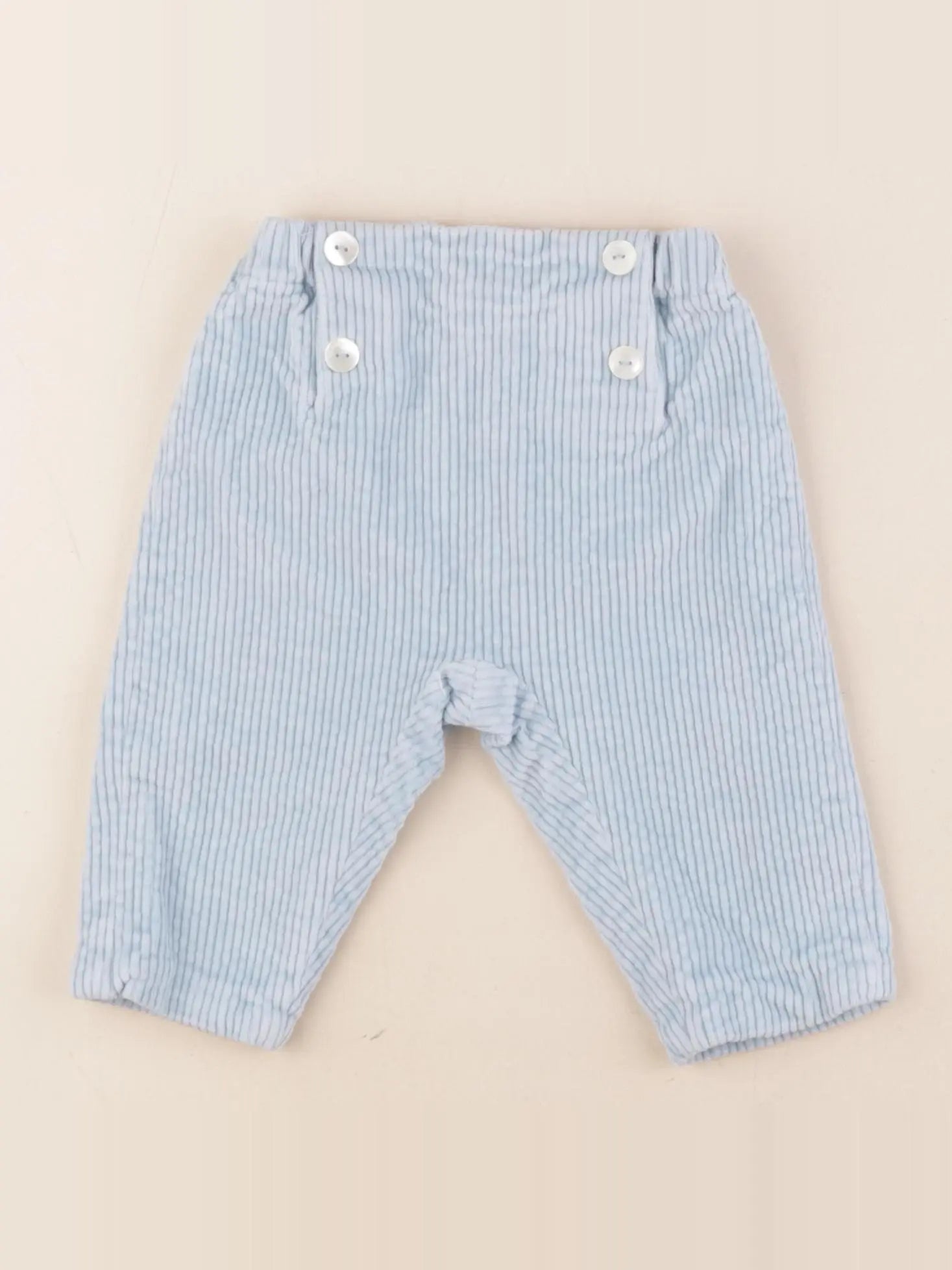 Jacadi - pantalon bleu - 6 mois