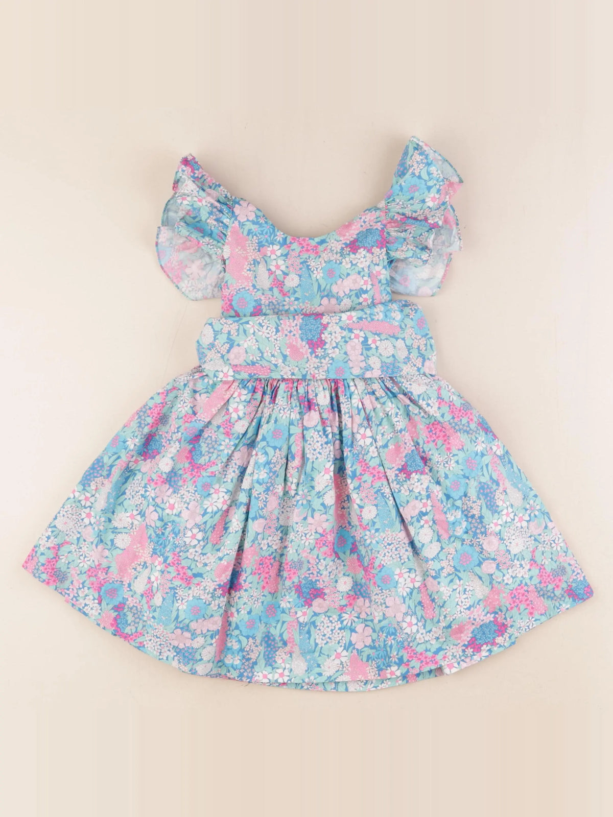 Jacadi - robe liberty multicolore - 3 ans