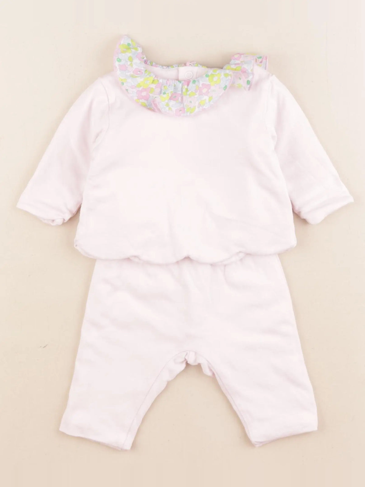 Jacadi - ensemble liberty rose - 3 mois