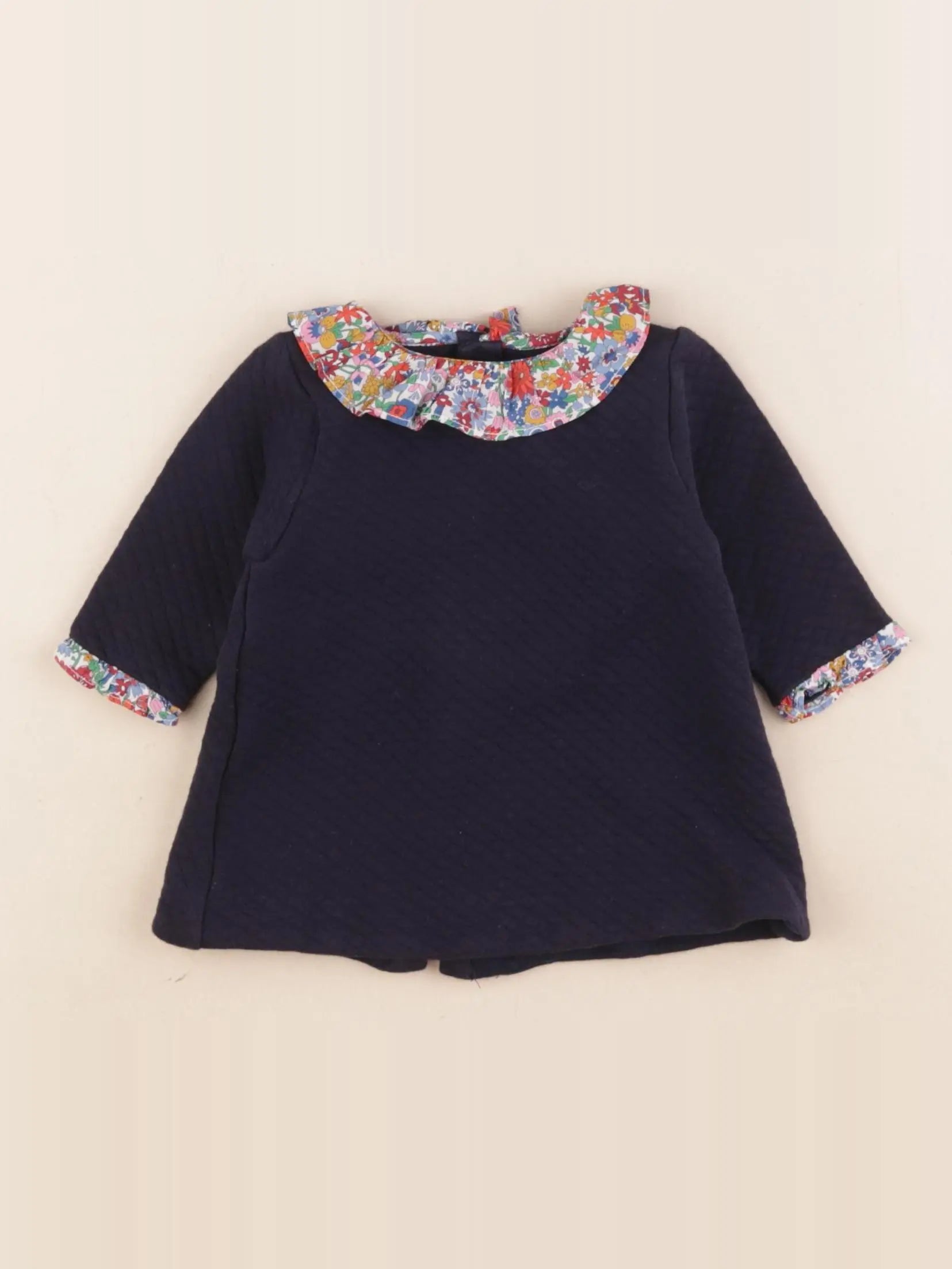 Jacadi - robe bleu - 3 mois