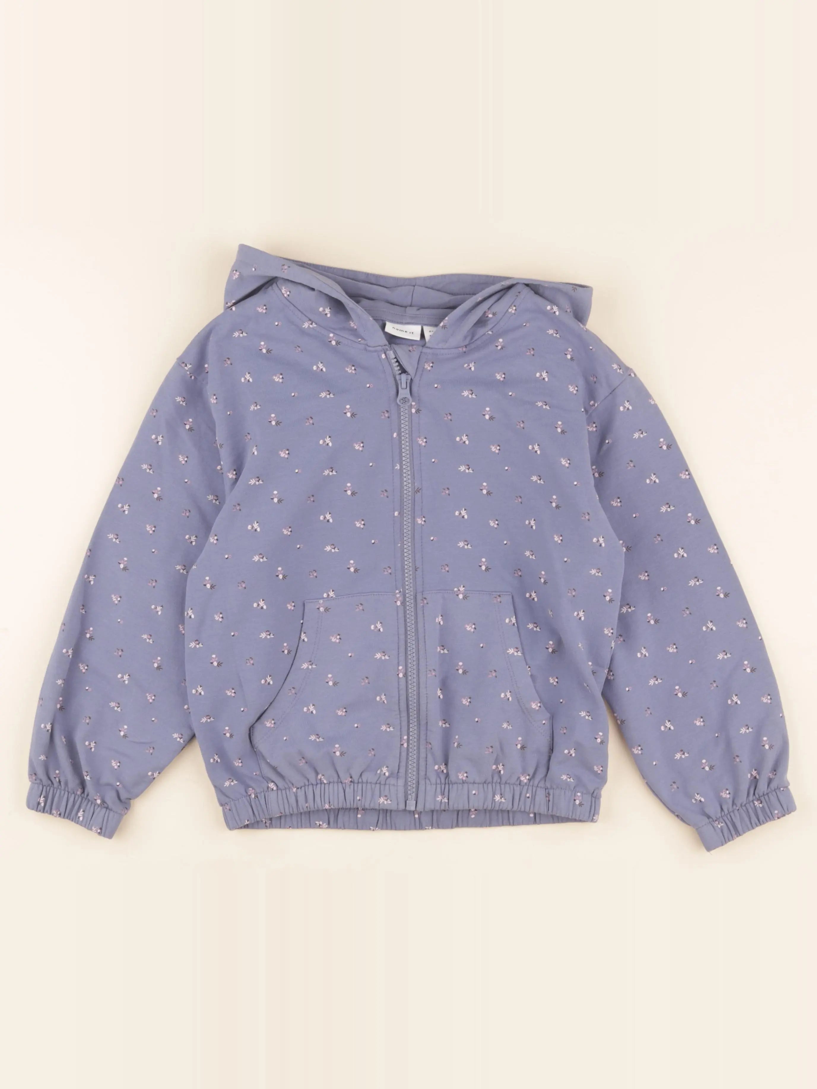 Name it - sweat bleu - 6 ans