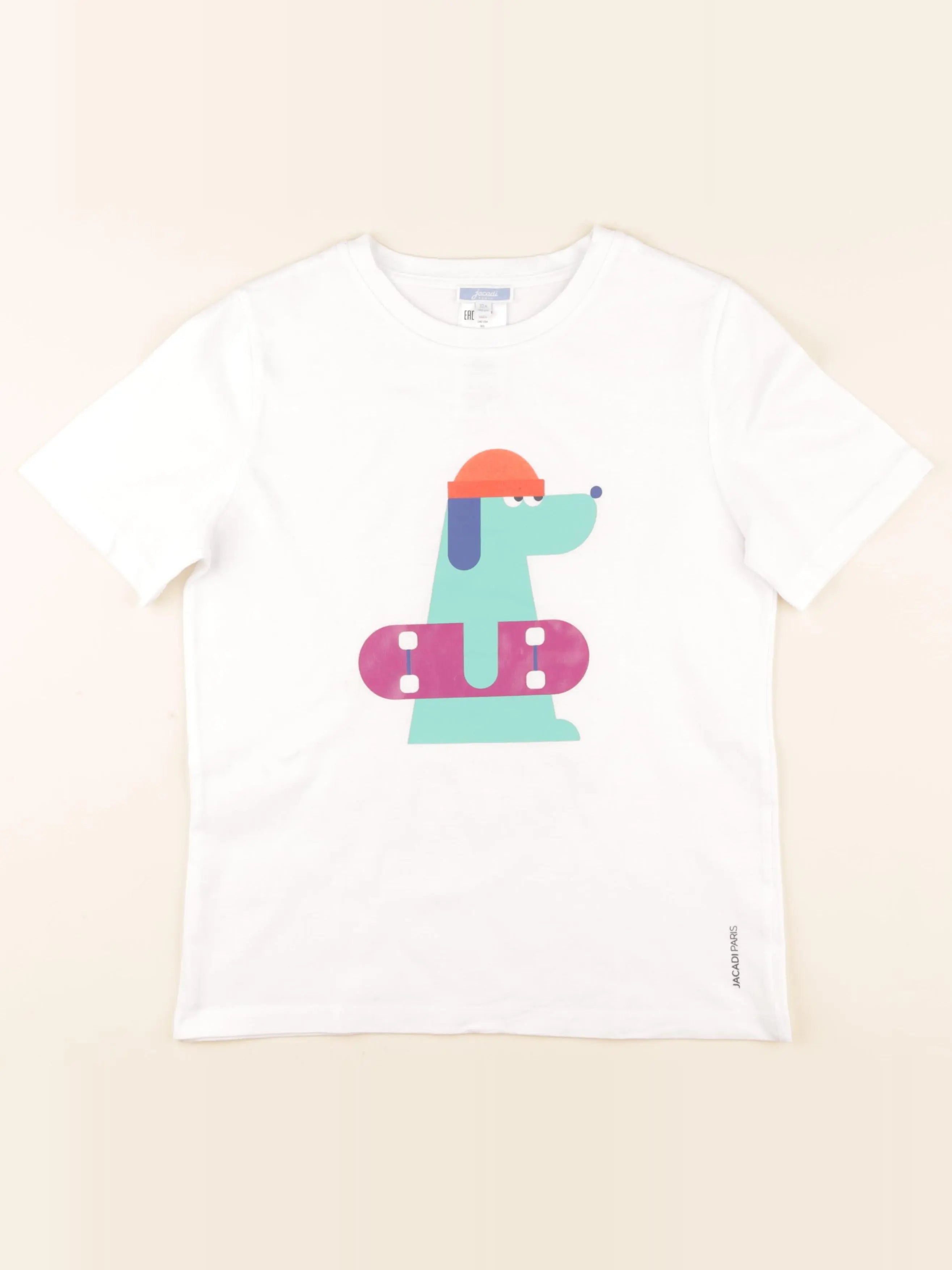 Jacadi - tee-shirt blanc - 10 ans