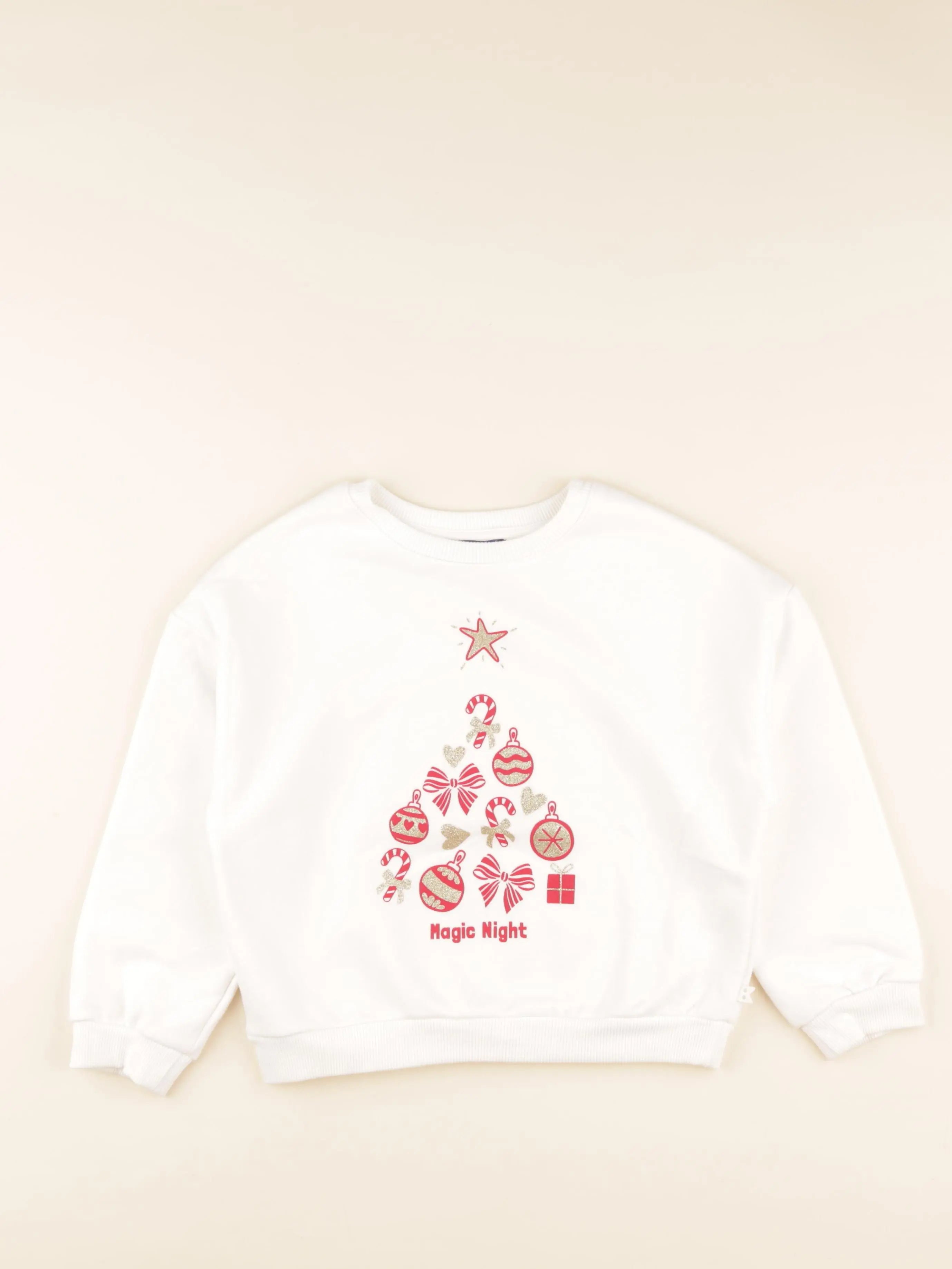 Okaidi - sweat blanc - 6 ans