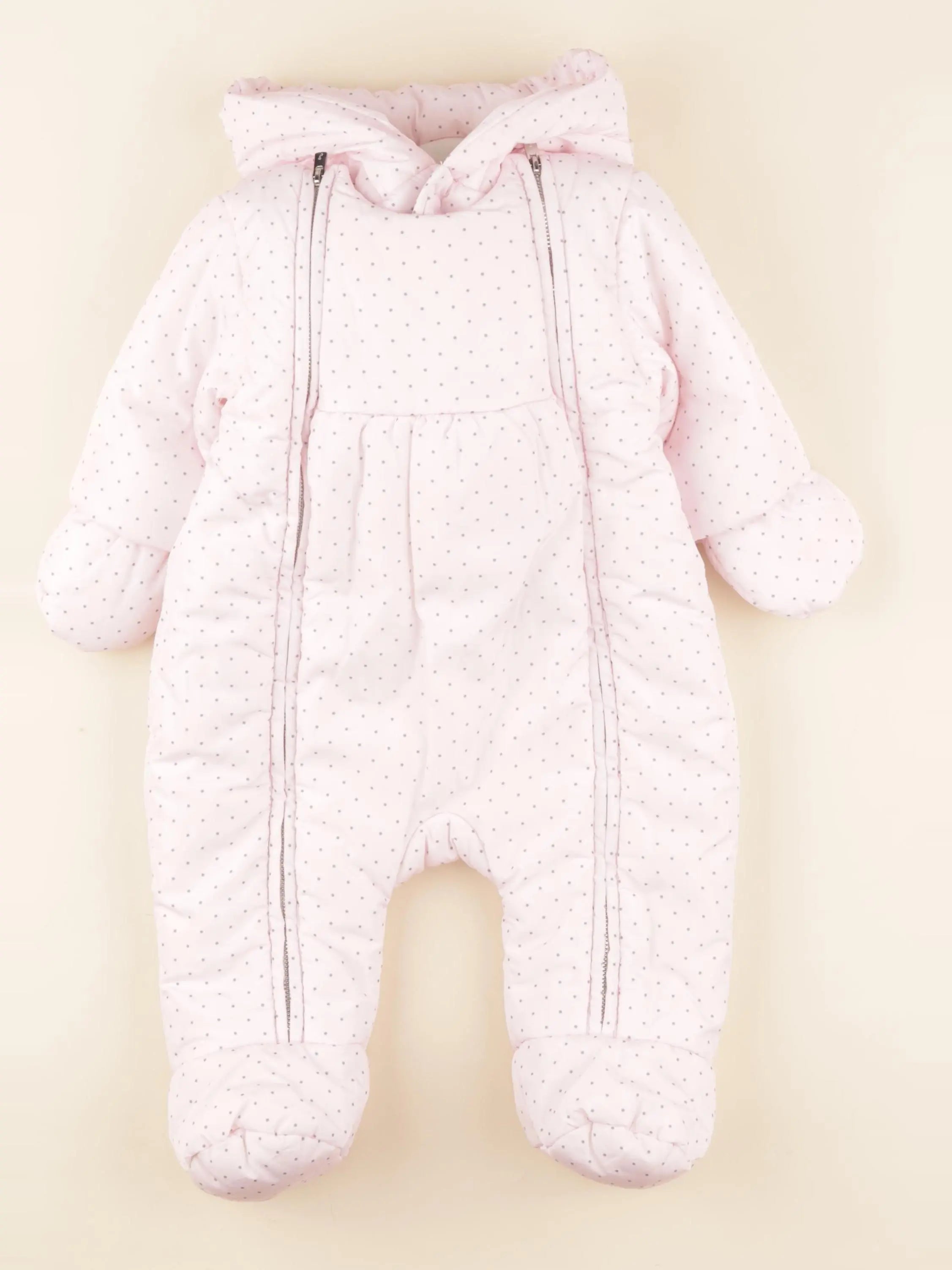 Jacadi - combi-pilote rose - 6 mois