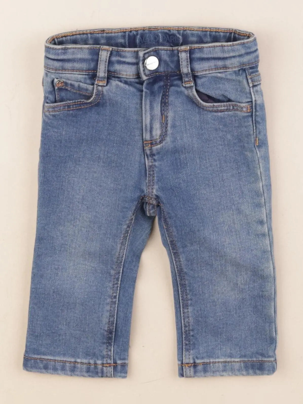 Jacadi - jean bleu - 6 mois