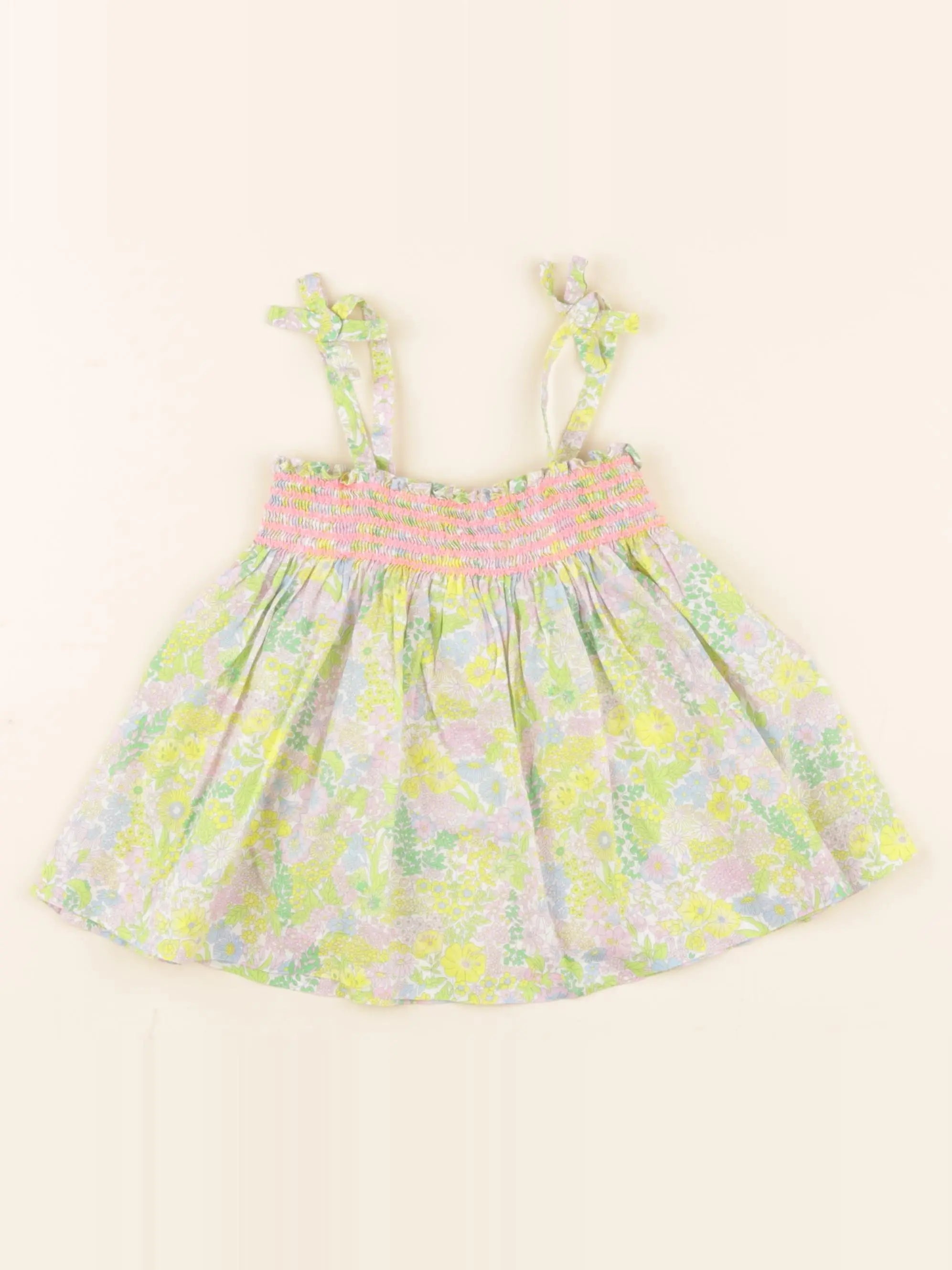 Jacadi - blouse liberty multicolore - 4 ans