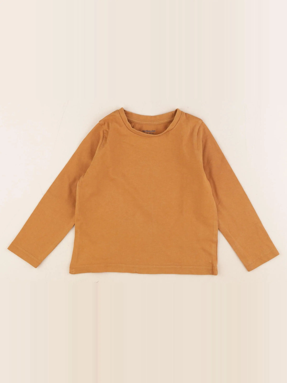 Vertbaudet - tee-shirt marron - 3 ans