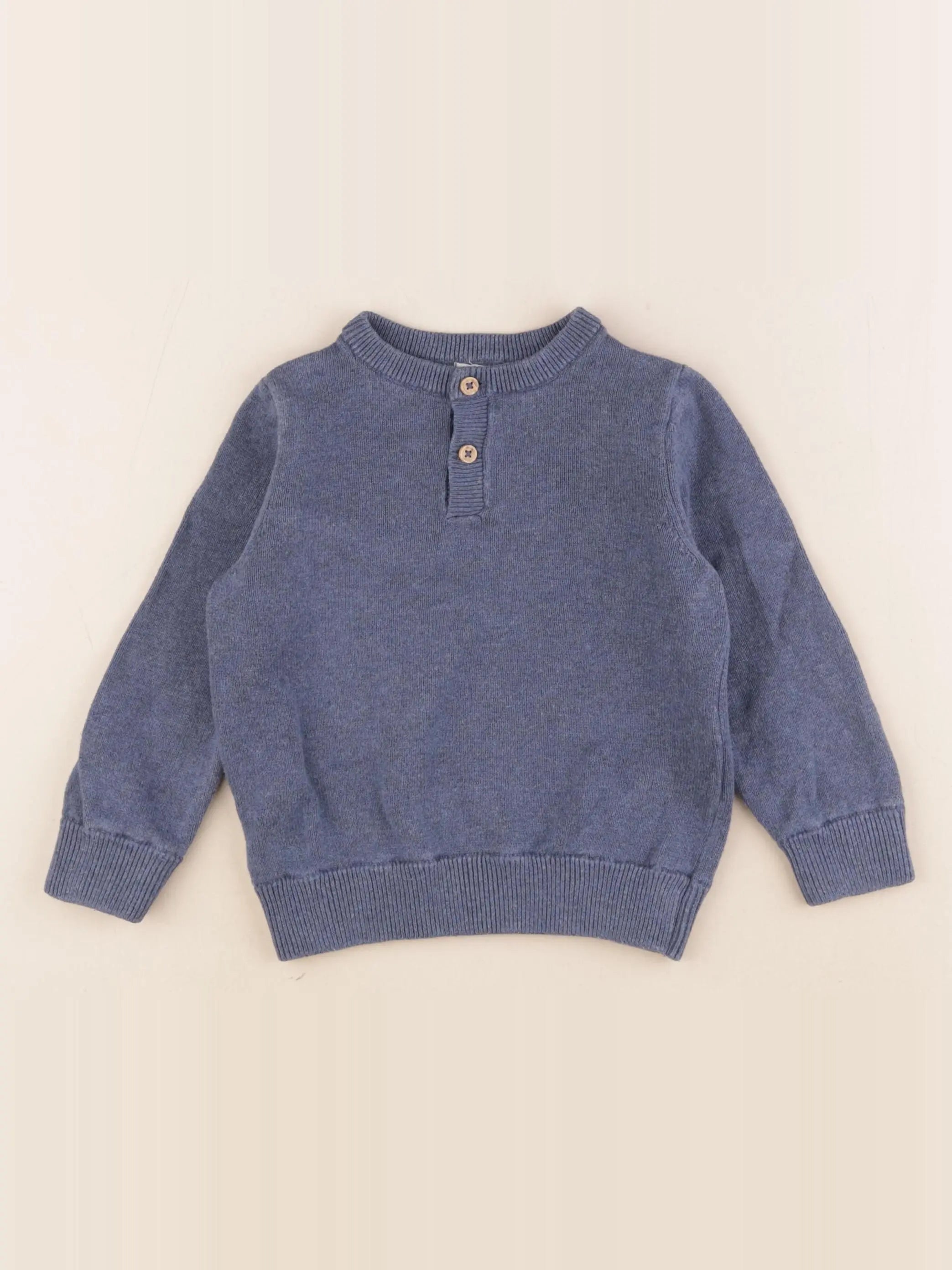 Vertbaudet - pull bleu - 4 ans