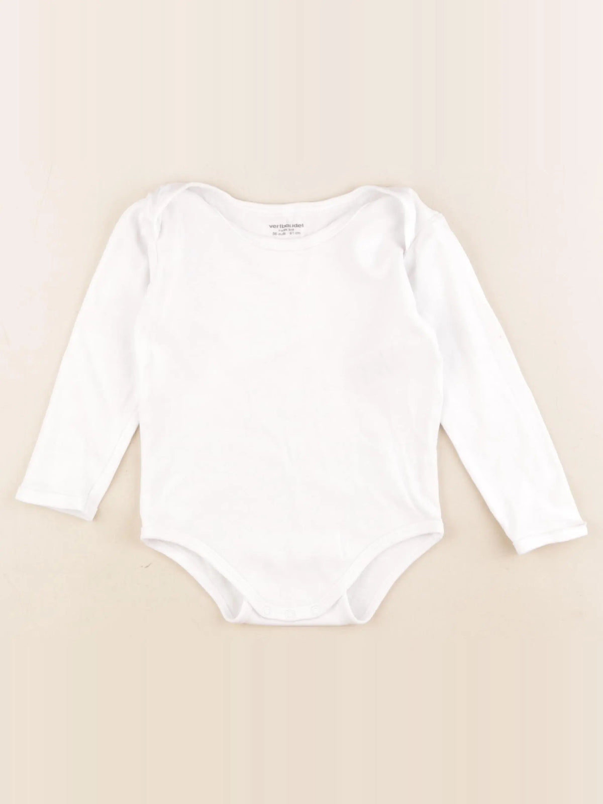 Vertbaudet - body blanc - 36 mois