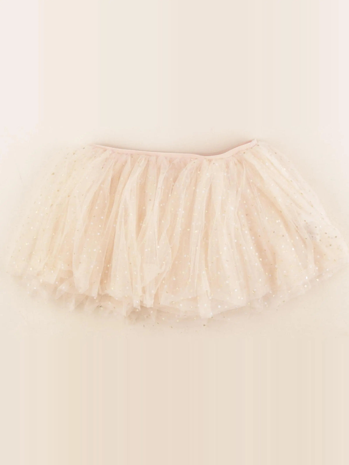 Cyrillus - jupe rose, or - 6 ans