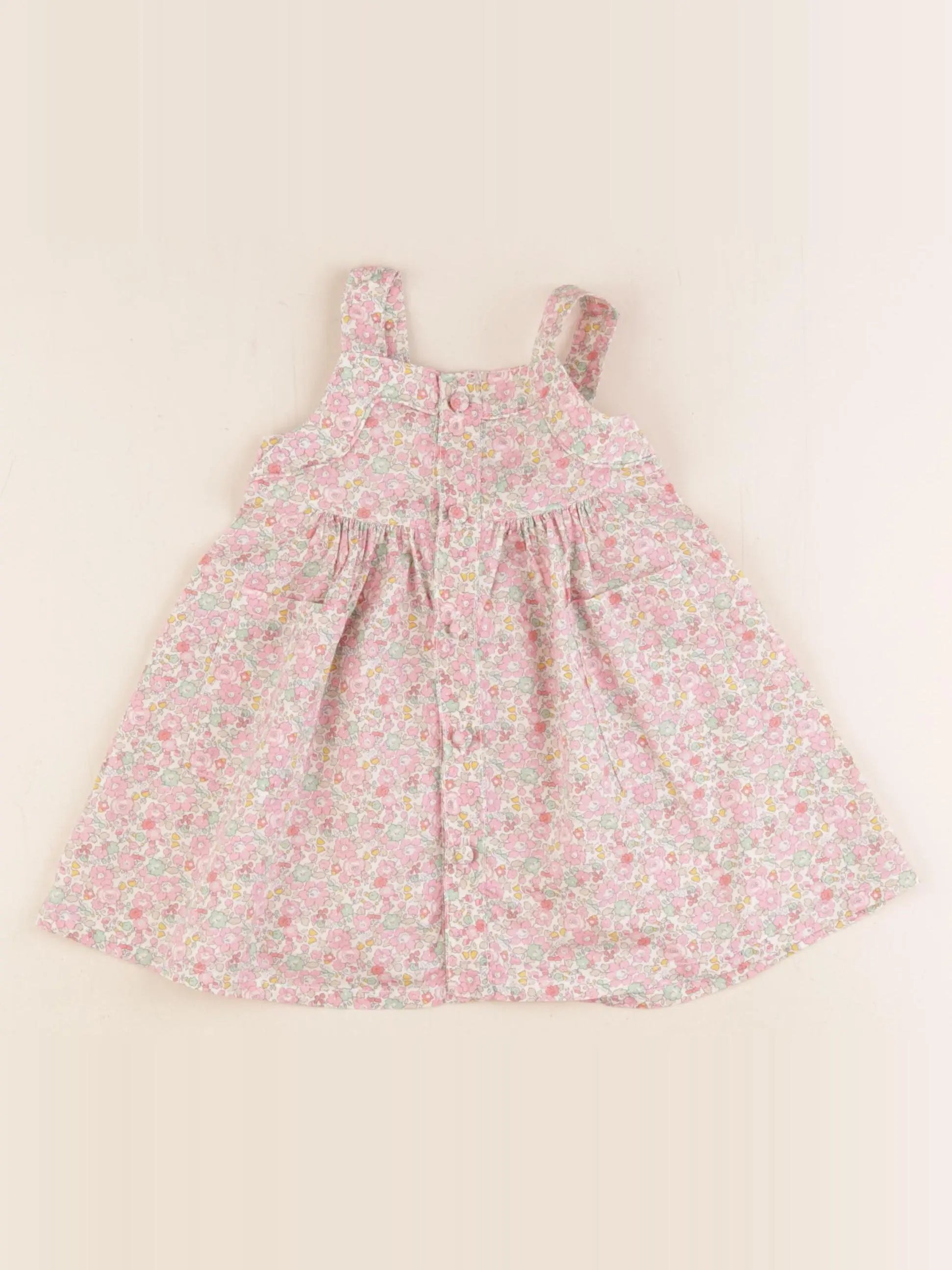 Cyrillus - robe multicolore - 6 mois