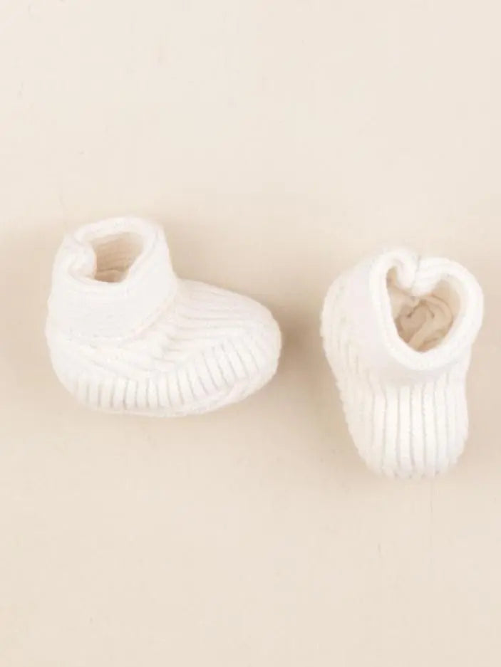 Vertbaudet - chaussons blanc - pointure 15