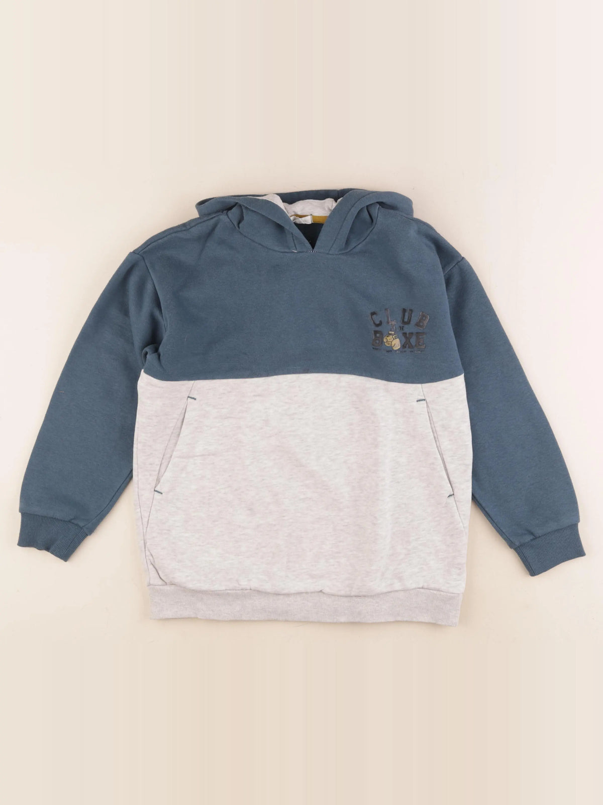Vertbaudet - sweat multicolore - 10 ans