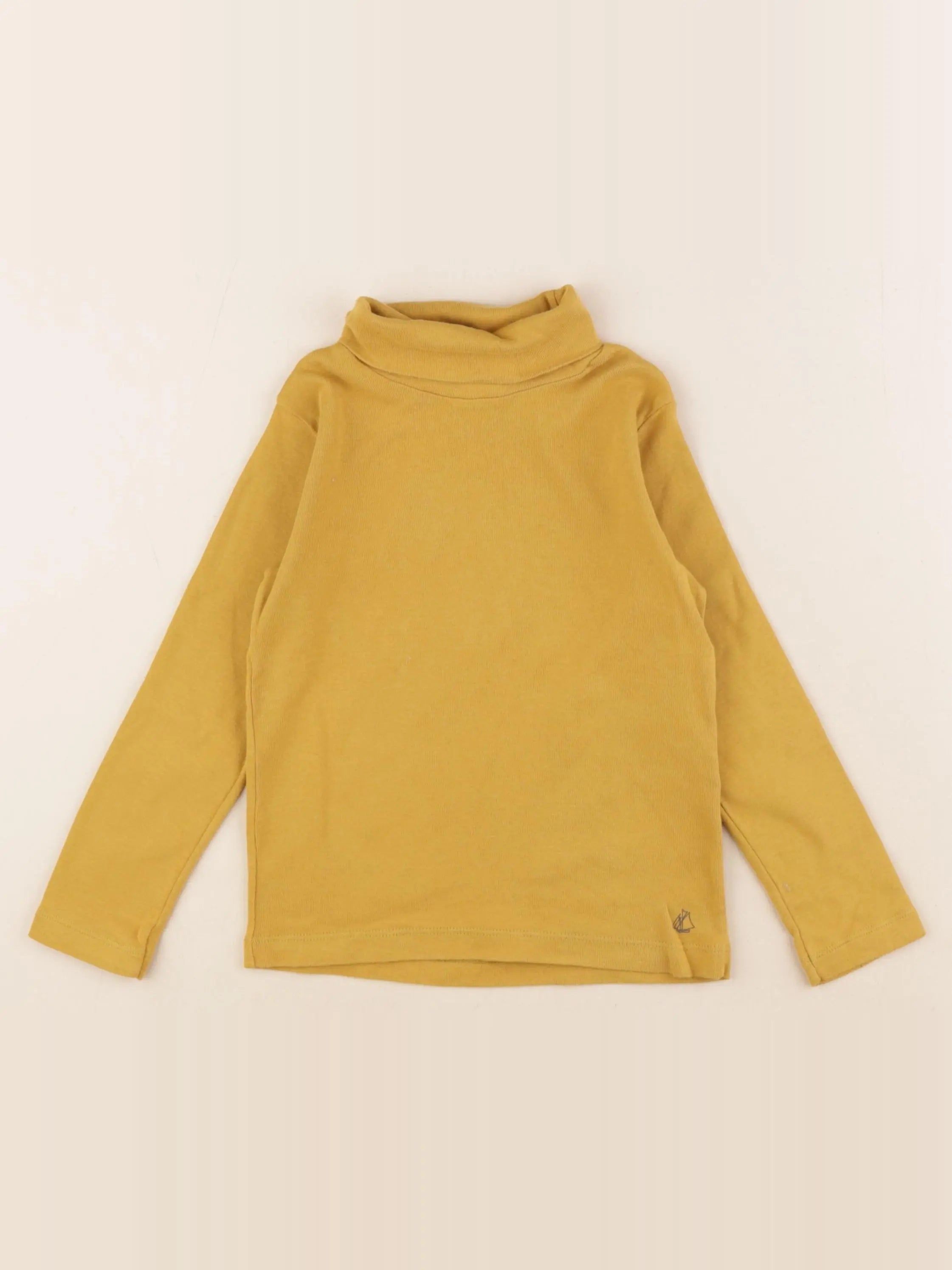Petit Bateau - sous-pull jaune - 5 ans