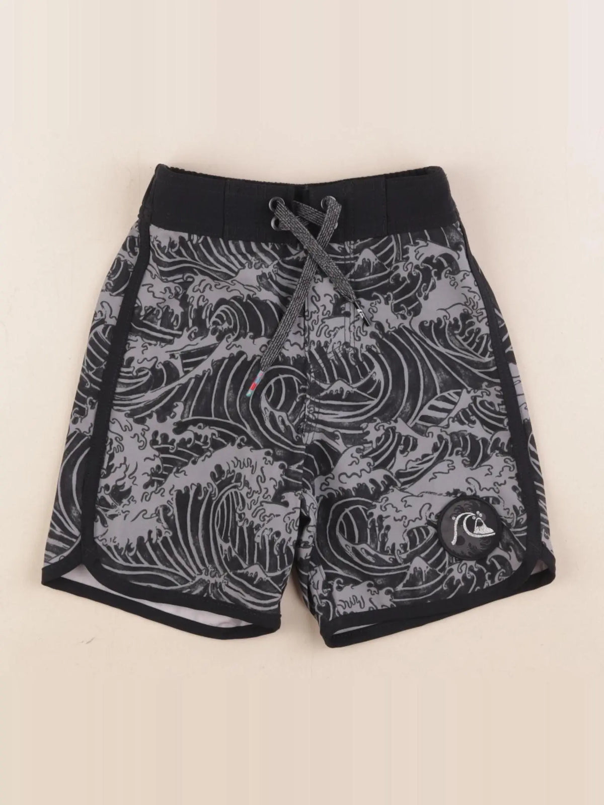 Quiksilver - maillot de bain gris, noir - 2 ans