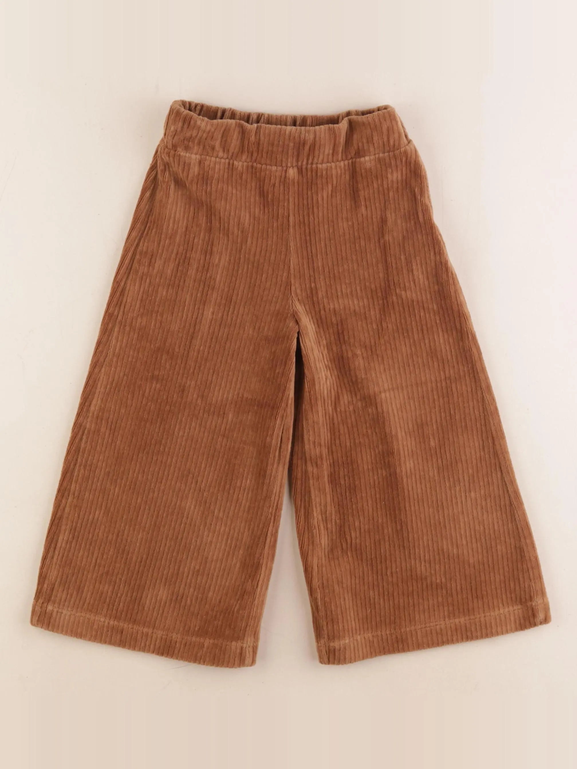 Vertbaudet - pantalon marron - 3 ans