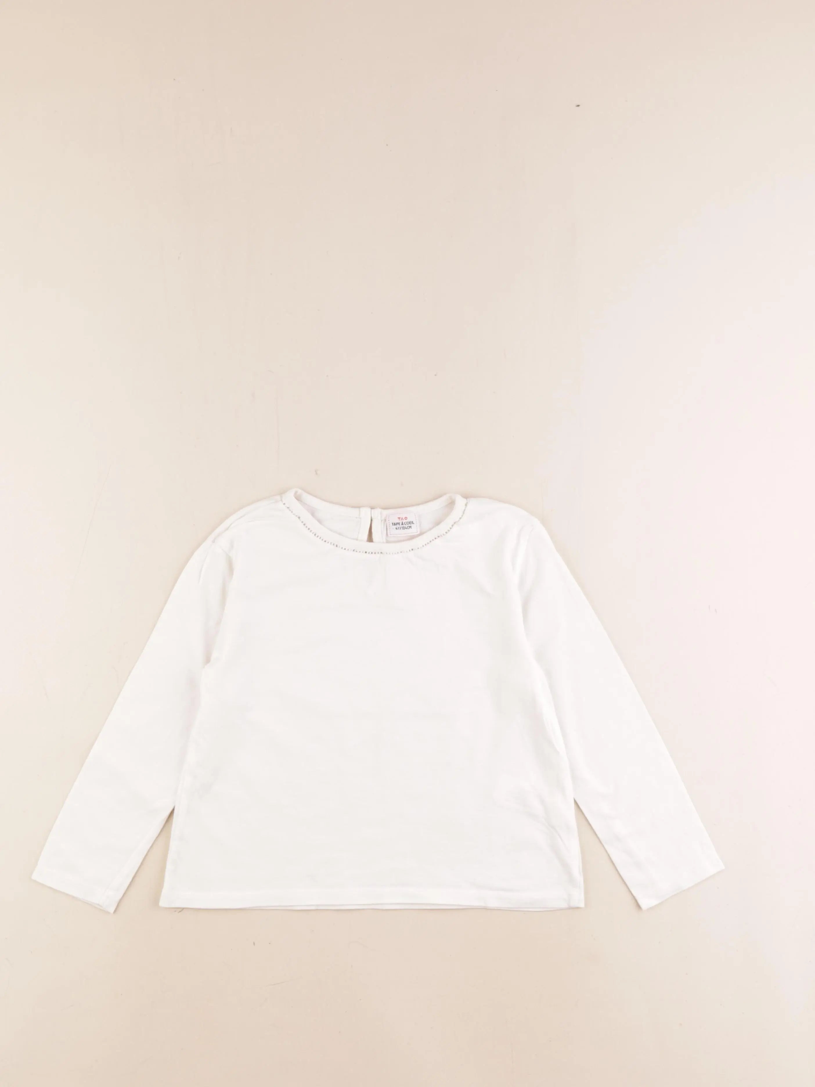 Tape à l'oeil - tee-shirt blanc - 4 ans