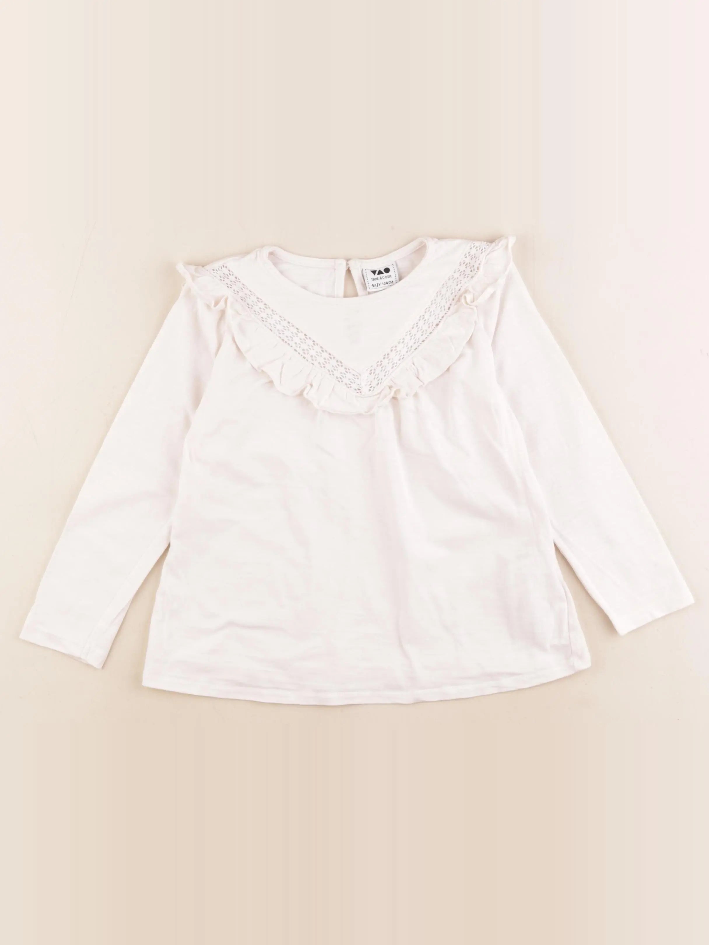 Tape à l'oeil - tee-shirt rose - 4 ans